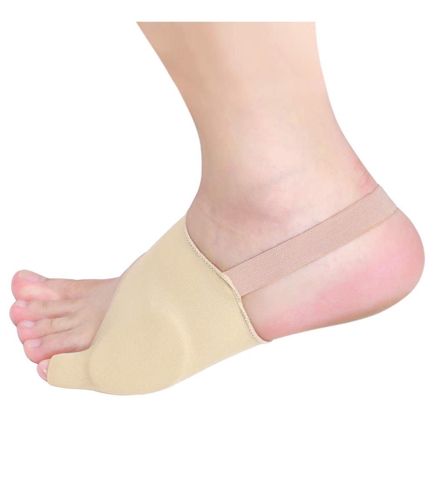 Tailors Bunion Corrector with Toe Protection Sleeve - Bunion Guard for Valgus Correction and Bunionette Relief - Callus Cushions and Spacer Pads Included - Buy Online on GoSupps.com