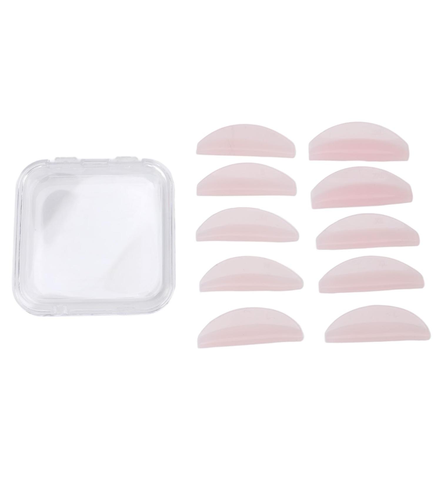 Eyelashes Rods Silicone Eyelash Pads Silicone Eyelash Perm Curler Makeup Tools for Lash Perm Kit Self Adhesive Stick Reusable Soft Lifting Salon DIY Makeup Beauty Tool - Buy Online on GoSupps.com
