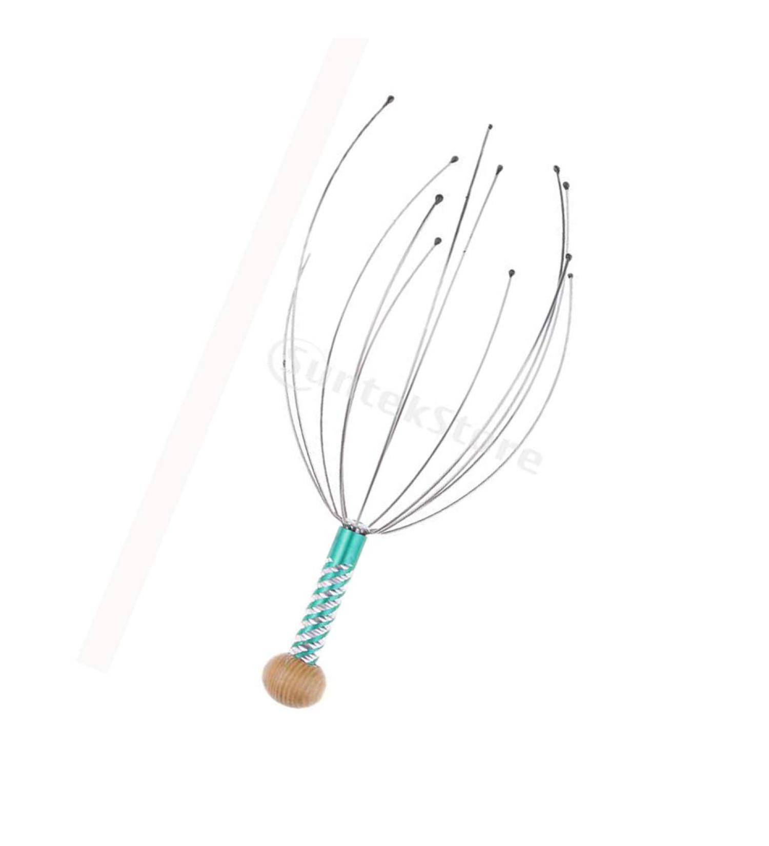 Octopus Shape Scalp Massager Tool - Ultimate Head Hair Scratcher for Relaxation & Wellness | International Shipping Available - Buy Online on GoSupps.com