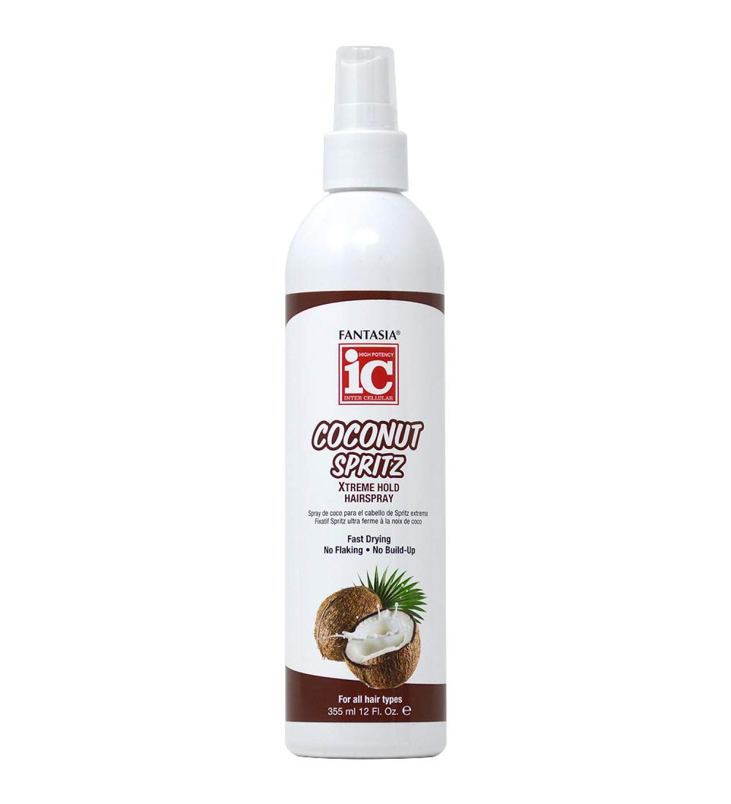 Fantasia Spritz Coconut Xtreme Hold 12 Oz 12 Ounce