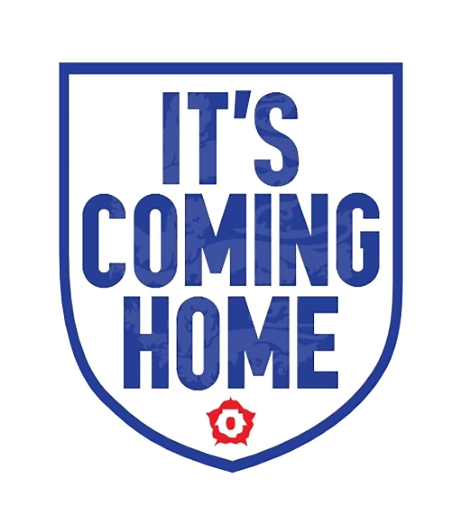 World Cup Football Design Edible Cocktail Drink Toppers x 1 Sheet (It's Coming Home 8 x 3 Inch) It's Coming Home 8 X 3 Inch