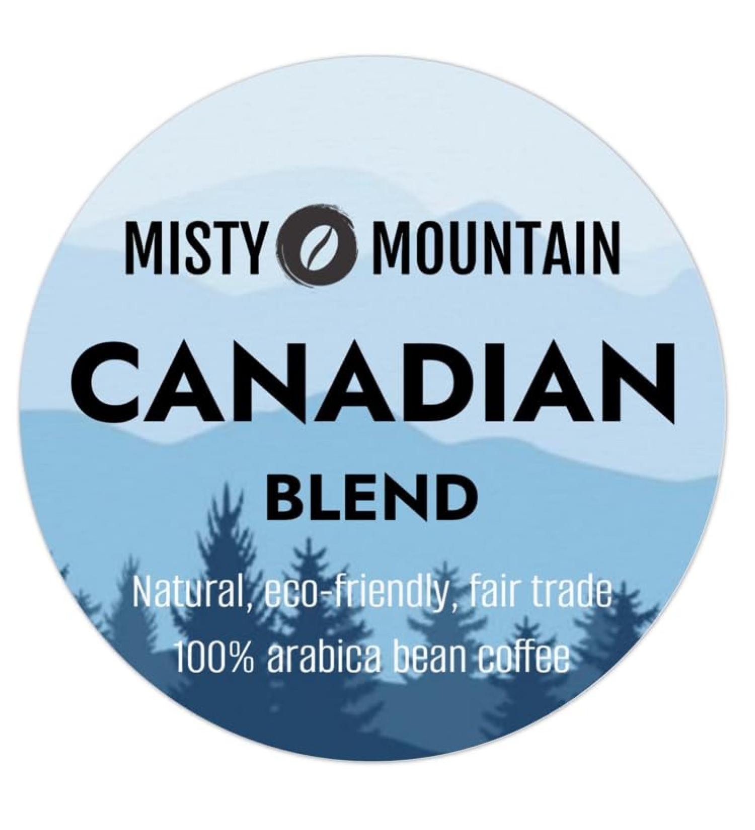 Misty Mountain Drip Coffee Single serve All natural 100% arabica bean 100% Biodegradable bag Instant ready coffee 10 servings