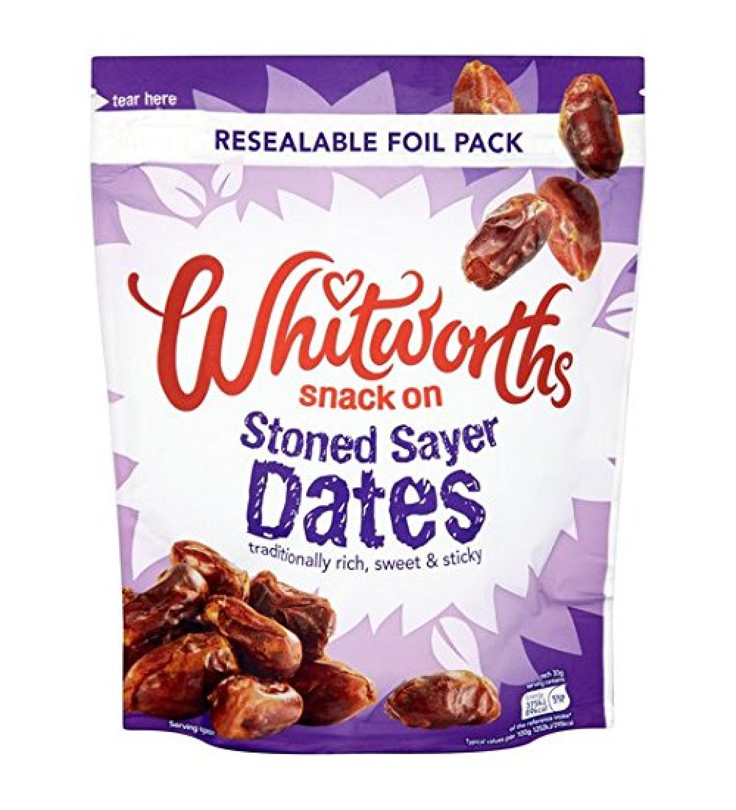 Whitworths Stoned Dates 300g