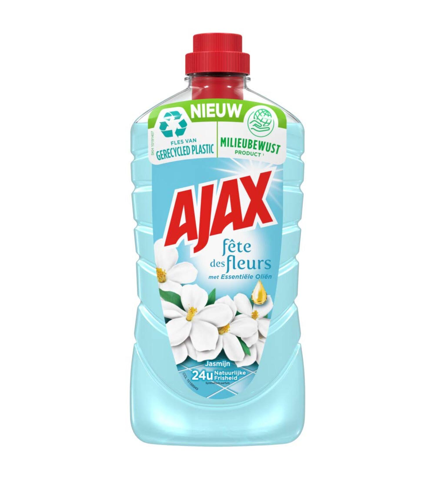 Ajax Allzweckreiniger Jasmine Flower Party 4 Pack (4 x 1 Liter)