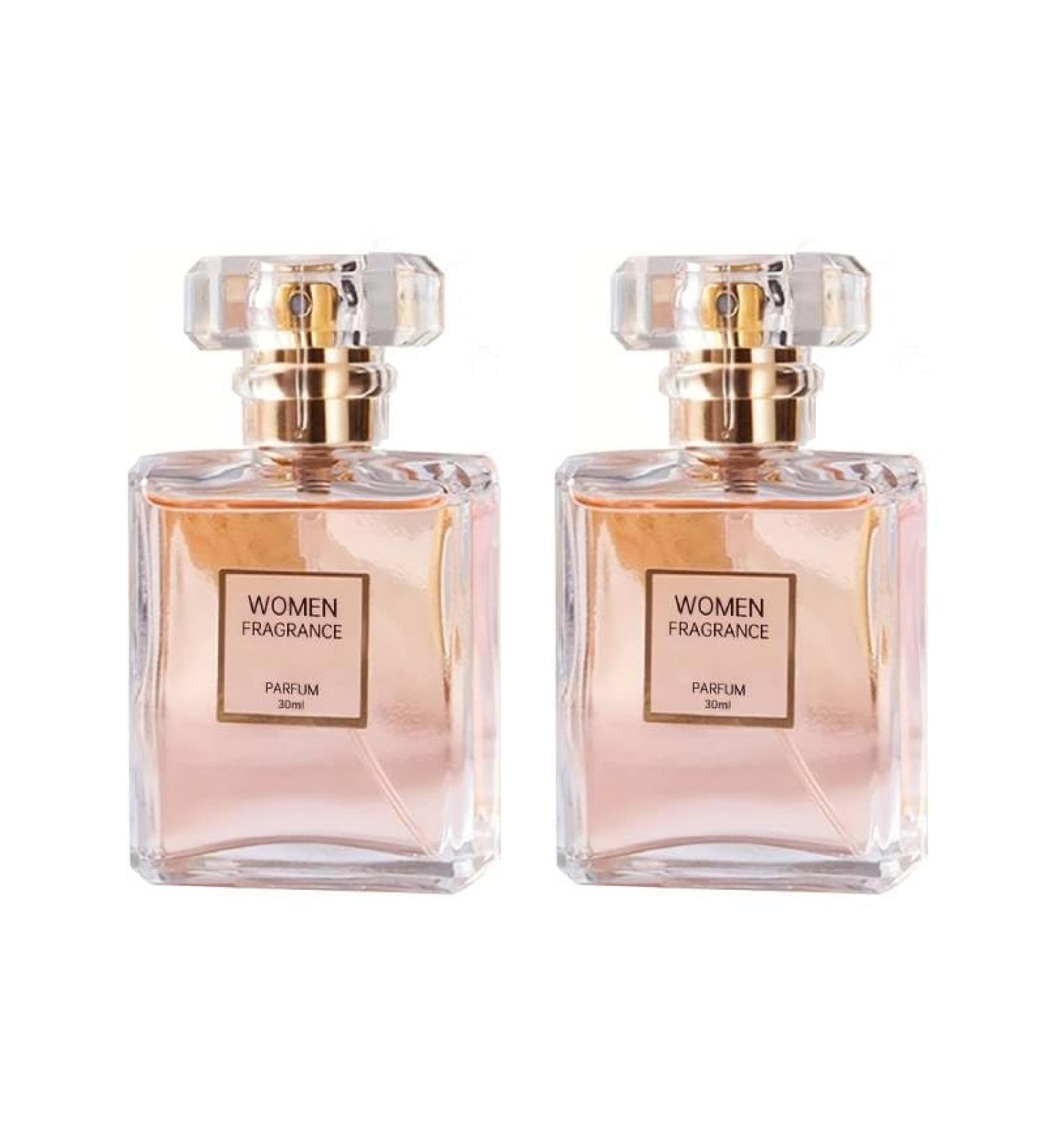 Eau De Toilette for Women Sunny Warmth Citrus Jasmine Perfume Fresh Elegant Charming Long Lasting Rose Pheromone Perfume Enhance Charm & Confidence Travel Perfume 30ML 2PCS - Buy Online on GoSupps.com