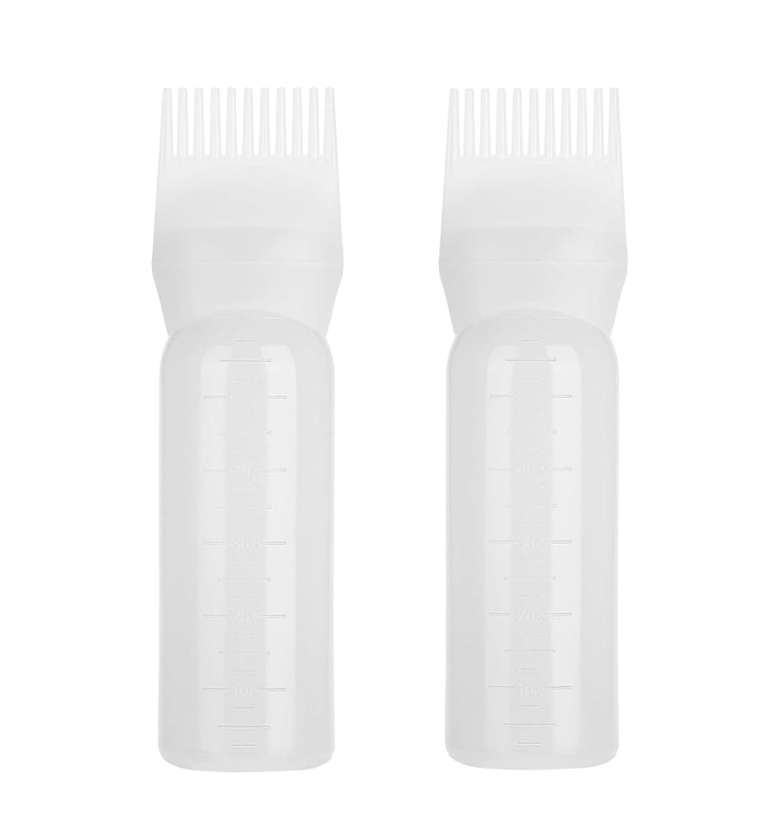 Serlium Hair Oil Applicator Bottle 160ml - Best Light Oil for Scalp Treatment & Hair Dye (2-pack) - International Shipping - Buy Online on GoSupps.com