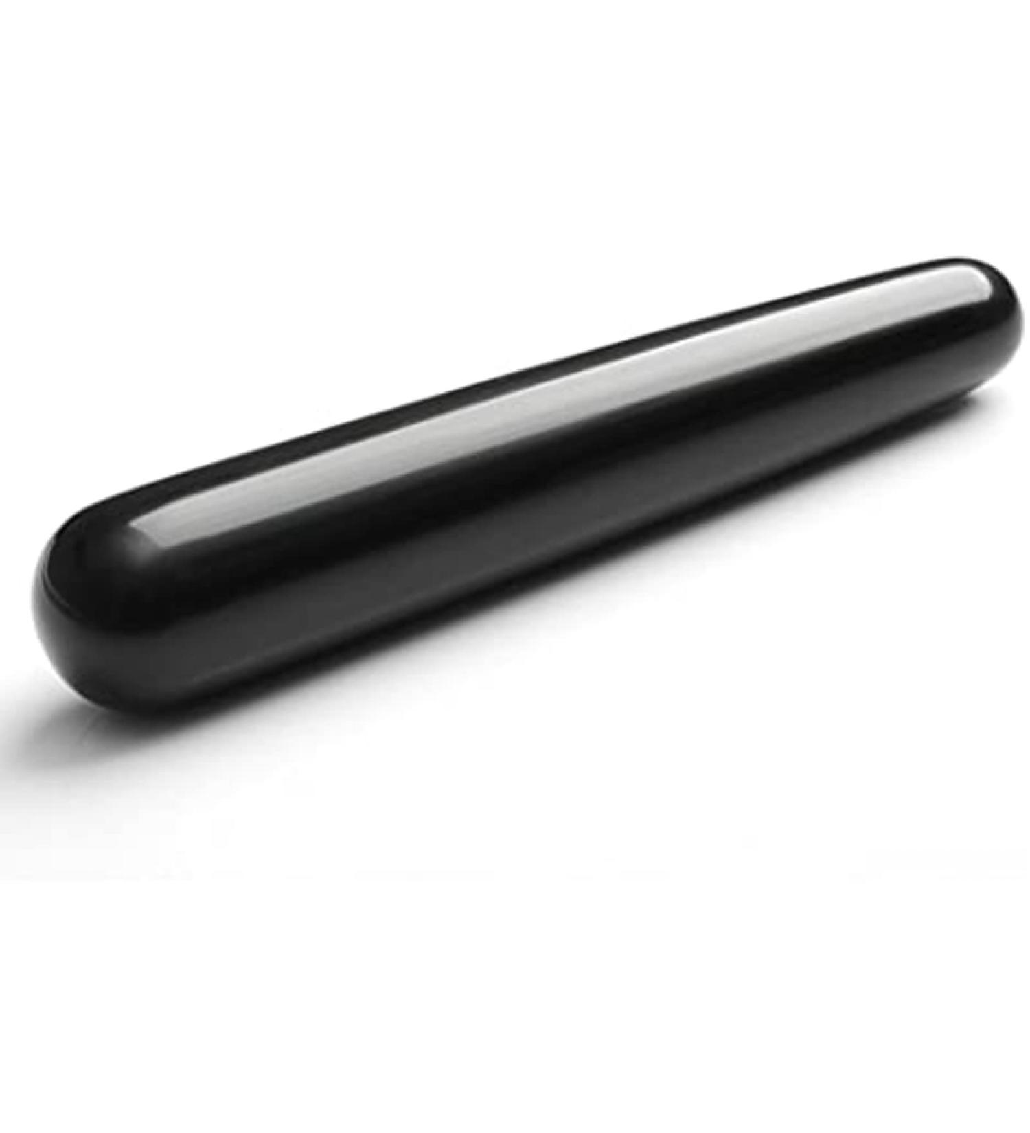 Obsidian Egg Massage Stone Stick with Women Egg Exercise Massage Stone Small Crystal (Color : Crystal Massage Wand)
