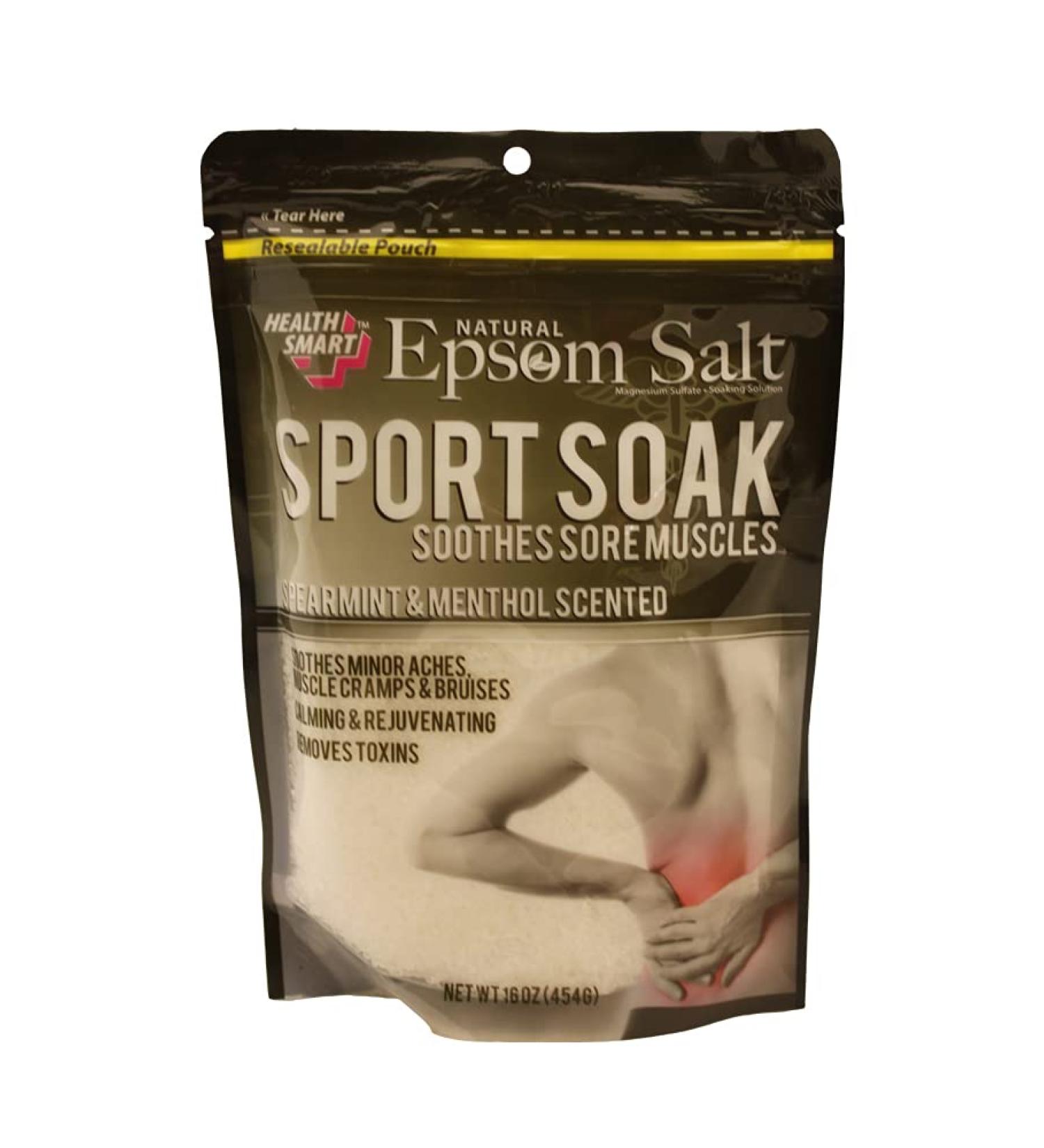 Natural Epsom Salt (Spearmint & Menthol Sports Soak)