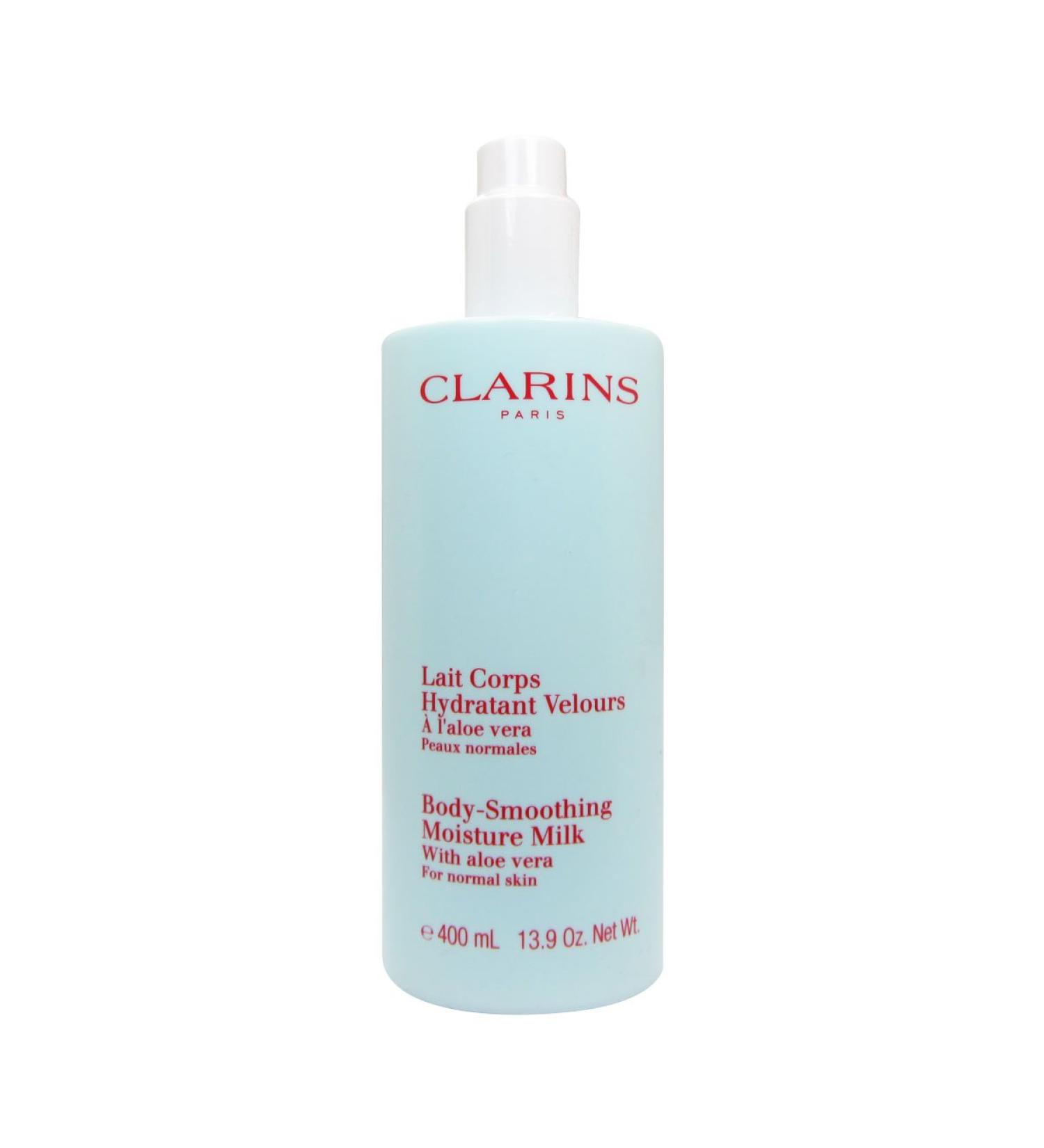 Clarins Paris Body Smoothing Moisturising Milk with Aloe Vera 400 ml