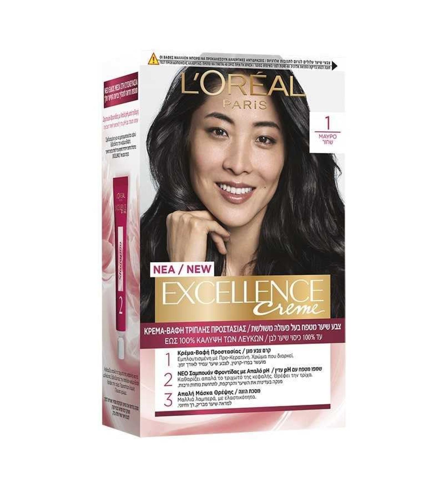 L'OREAL PARIS EXCELLENCE CR MES TUBE 48 ML N 1