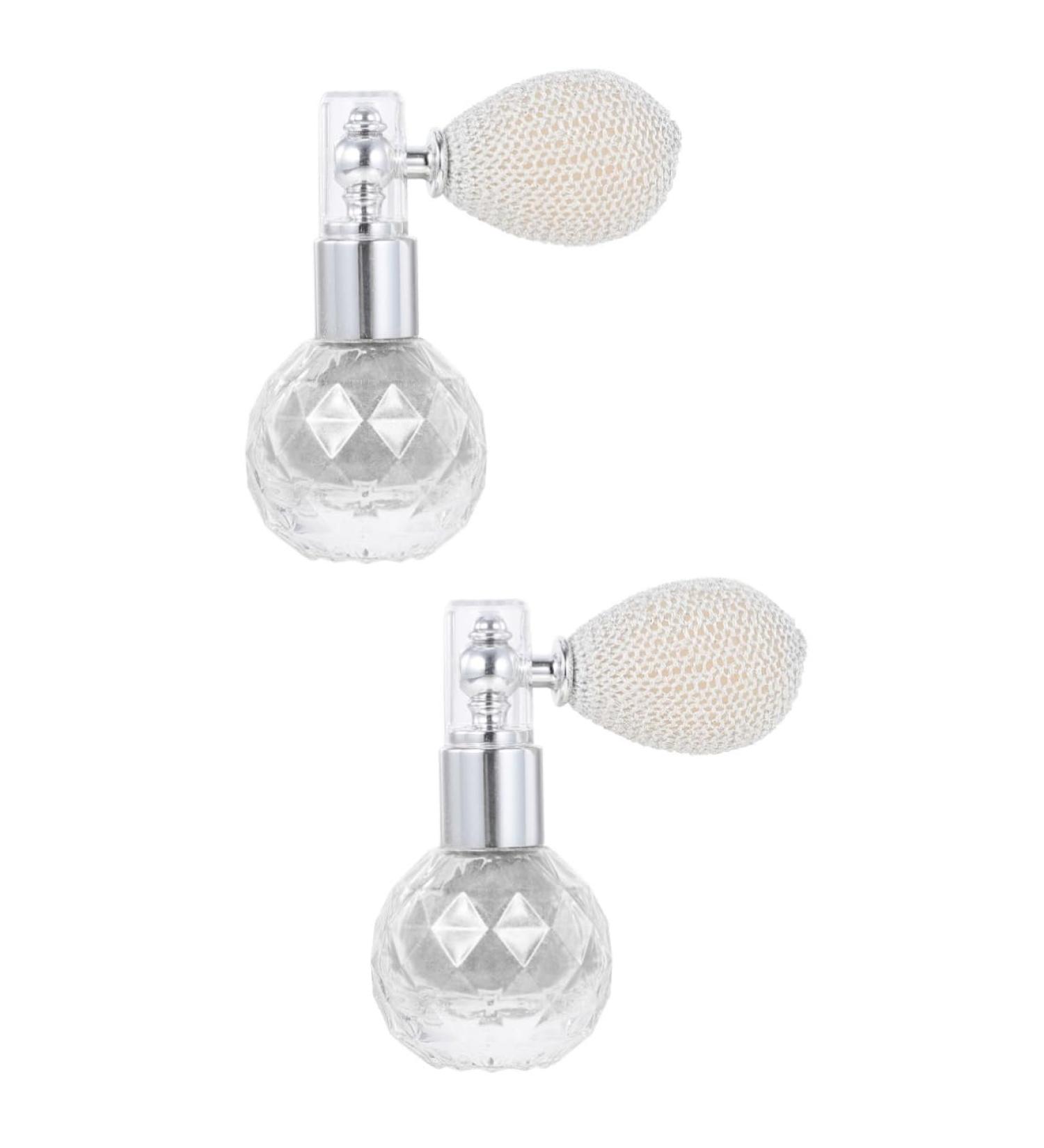 Beavorty Makeup Sequins 2 pcs Sparkling Empty Eyeshadow Highlighters Highlighter Nails Duster Travel Hair Makeup Glitter Spray Silverx2pcs mediumx2pcs - Buy Online on GoSupps.com