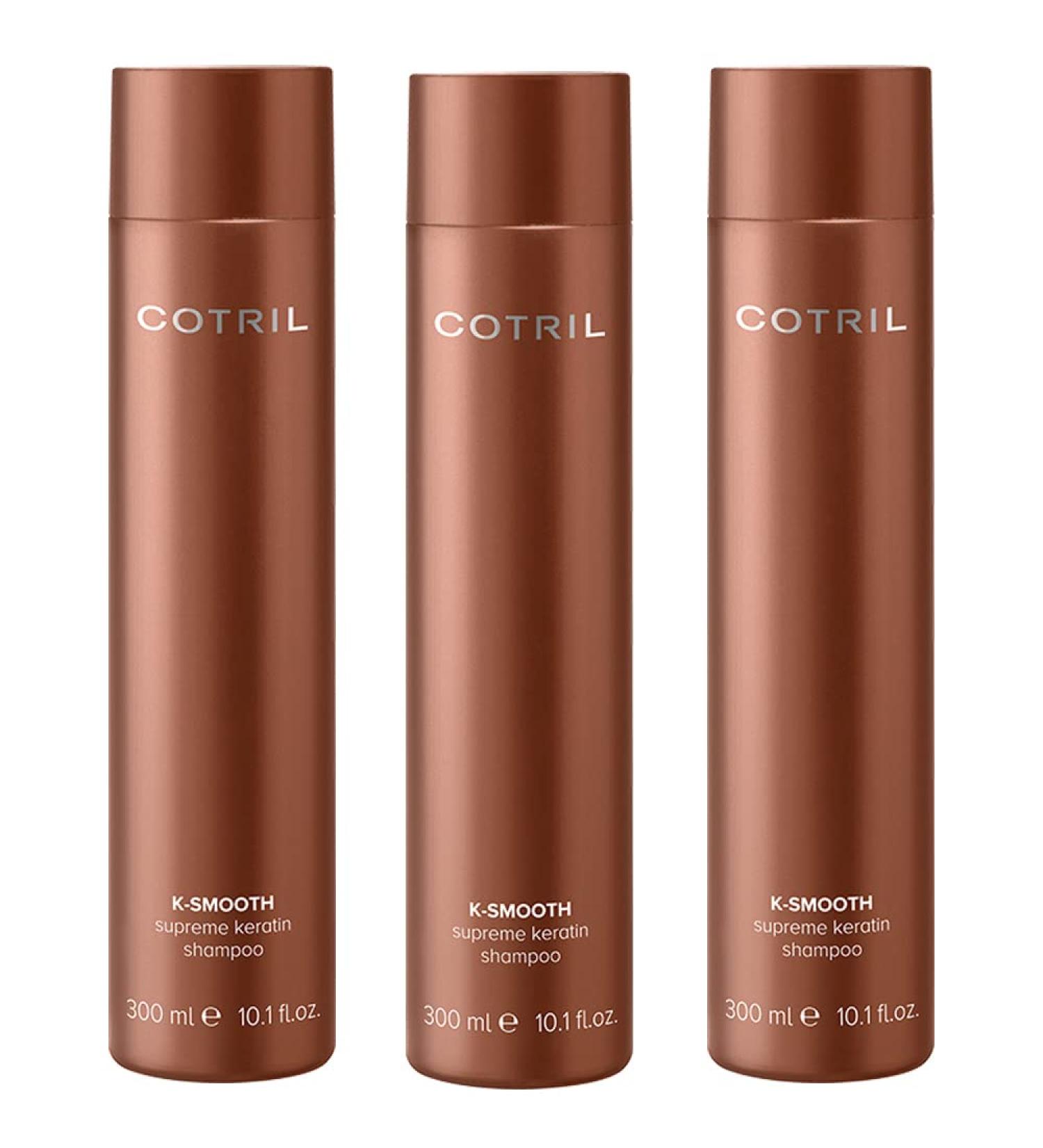 Cotril Cotril K-Smooth Supreme Keratin Shampoing 3 x 300 ml