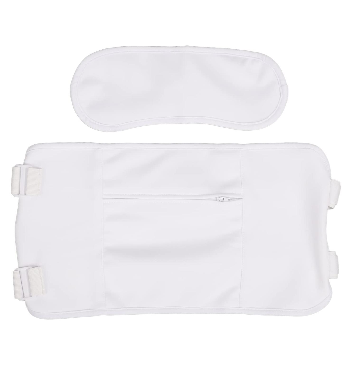 Adjustable Reusable Castor Oil Pack Set - 2-Pack for Liver Detox Inflammation Relief & Nutrition | Washable Compression Wraps - Buy Online on GoSupps.com