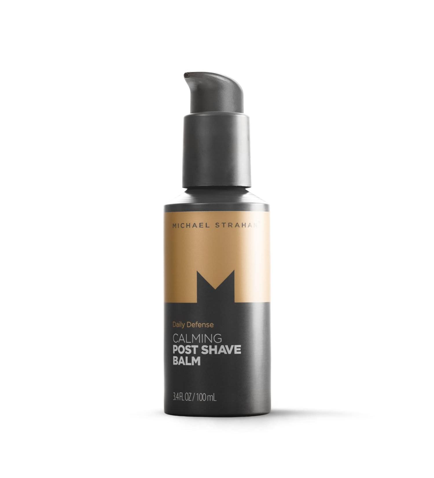 Michael Strahan Calming Post Shave Balm - Men's Grooming for Dry, Sensitive Skin | Moisturizing Aftershave Lotion - 3.4 Fl. Oz - Buy Online on GoSupps.com