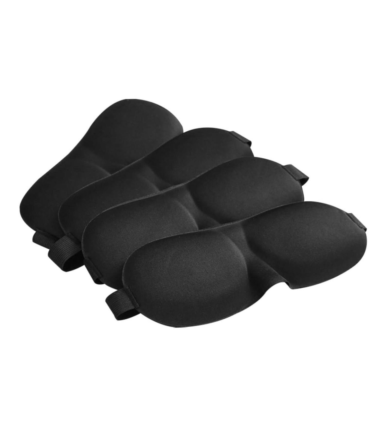 Healifty 5pcs 3D Stereo Goggles Eye Masks - Comfortable Blinder for Sleeping - Soft Cotton Eye Pillow for Block-Out Light - Buy Online on GoSupps.com