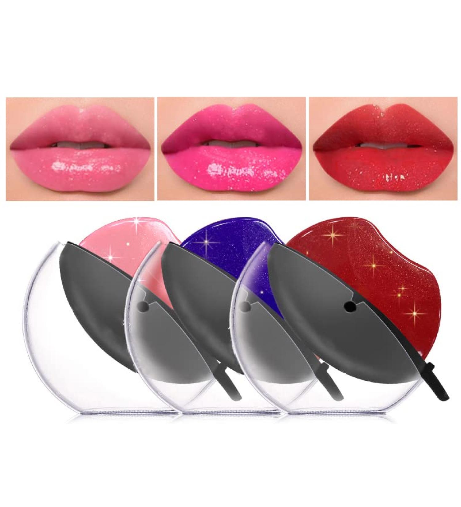 DAGEDA Lazy Lipstick: 3 Colors Magic Pearl, Long-Lasting Waterproof Formula for Lazy People - Color A - Buy Online on GoSupps.com