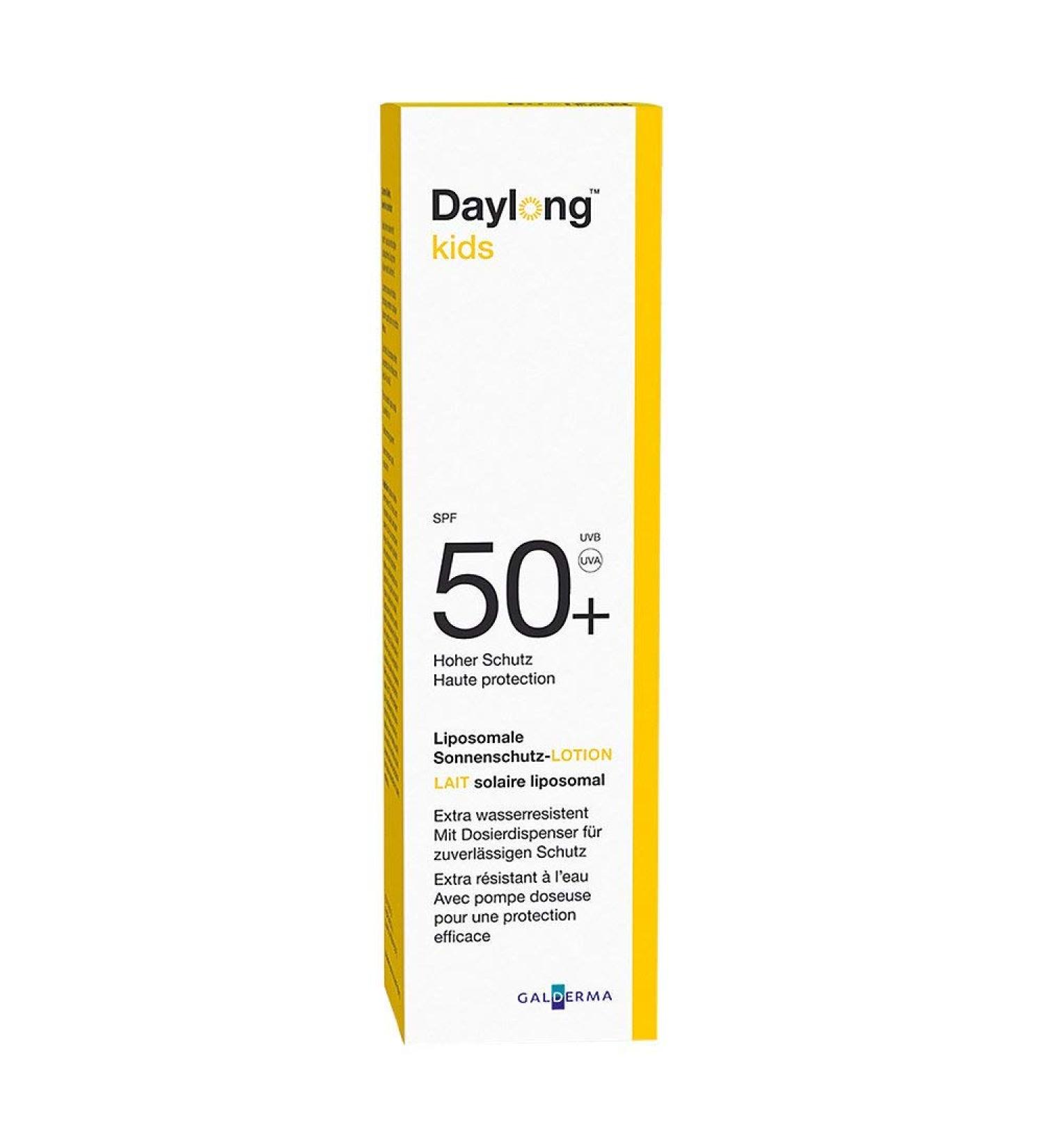 Daylong Kids SPF 50 Lotion Dispenser 150ml - Trusted Sun Protection for Children | Shop Internationally - Buy Online on GoSupps.com