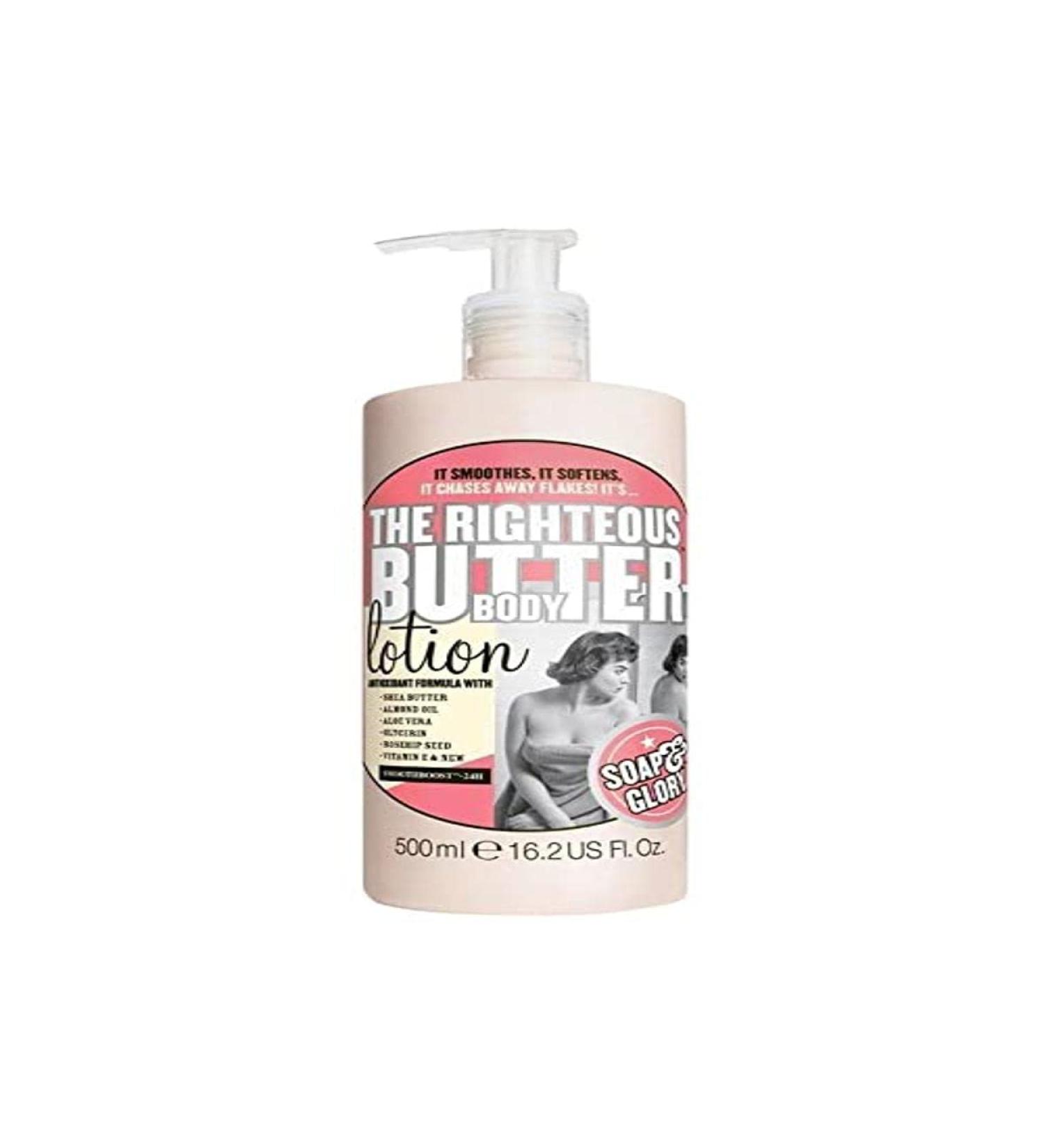 Soap & Glory The Righteous Butter Body Lotion - 16.2oz 16.2 Fl Oz (Pack of 1)