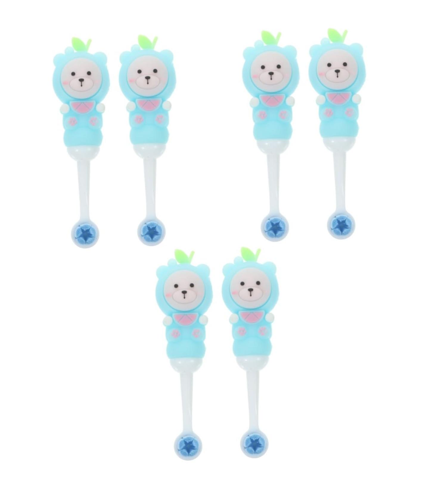 Healvian 6-Pack Children's Toothbrushes - Soft Bristles Bulk Toothbrush for Kids & Toddlers | Travel-Friendly Oral Care - Buy Online on GoSupps.com