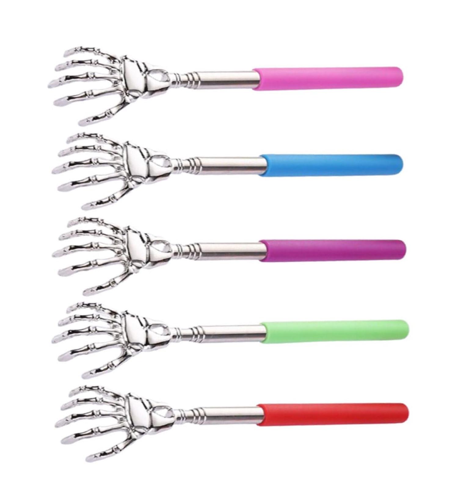 5-Stick Tickle Scratch Retractable Back Scratcher for Adults - Travel-Friendly Itch Relief Tool - Buy Online on GoSupps.com