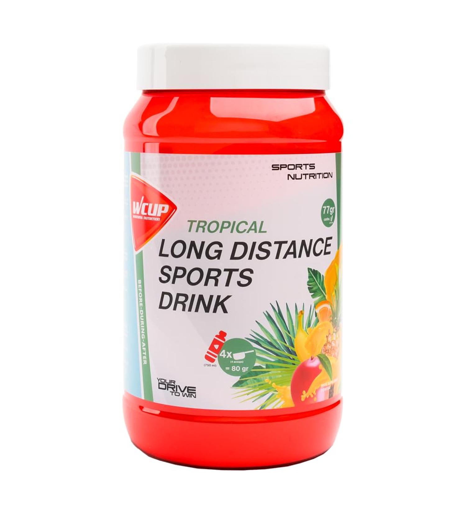 Wcup Long Distance Sports Drink Tropical 1kg - Buy Online on GoSupps.com
