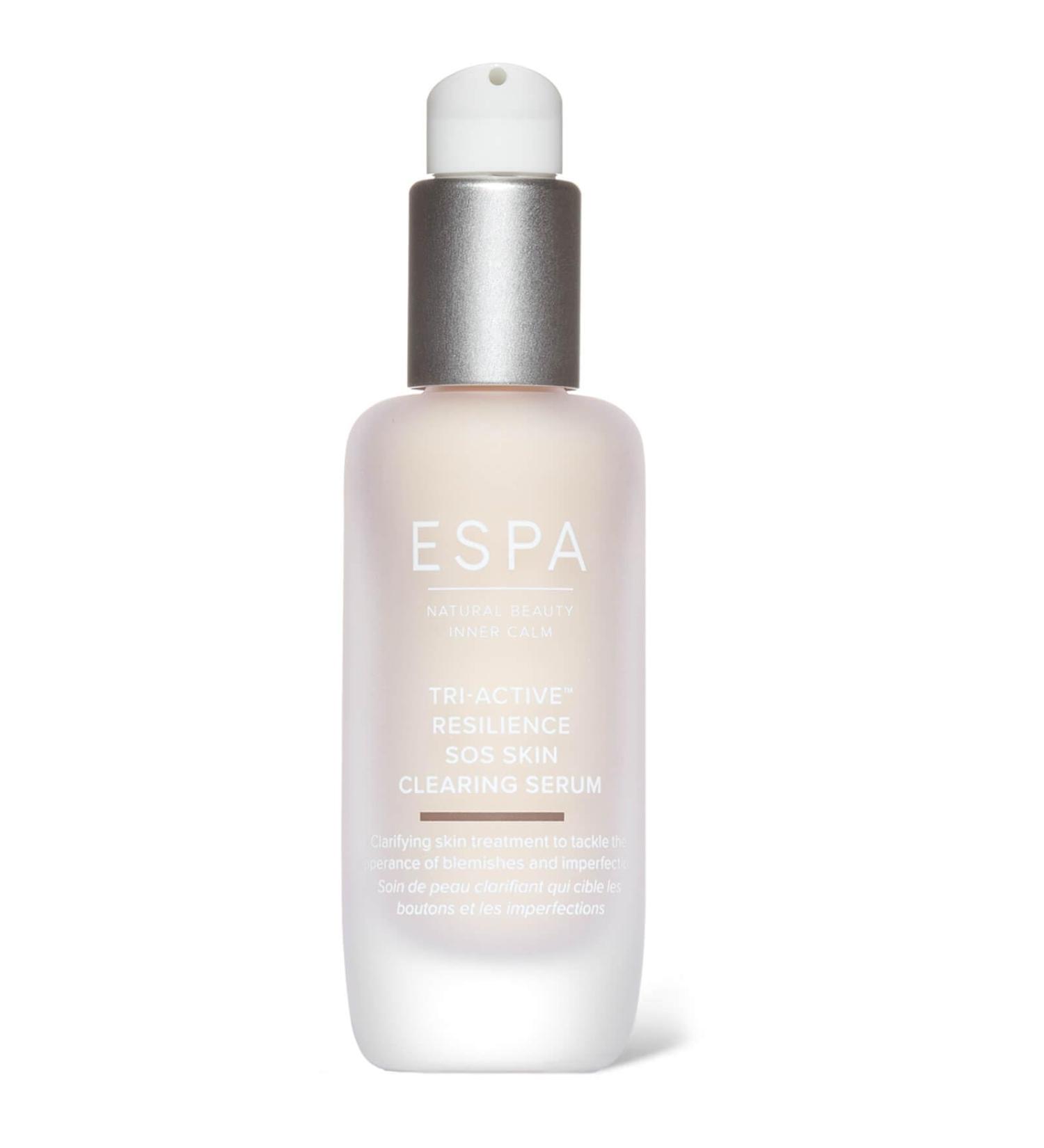 ESPA | Tri-Active Resilience SOS Skin Clearing Serum | 30ml | Clarifies Blemishes & Imperfections | Menopause-friendly - Buy Online on GoSupps.com