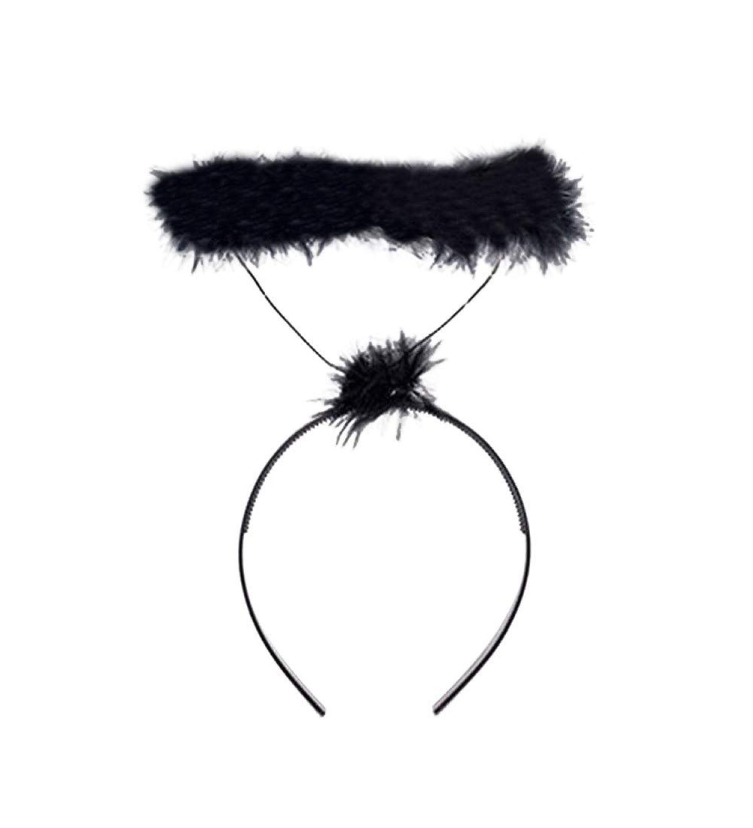 Shop Elastic Angel Hair Band for Women - Slipproof Black Headband for Yoga Sports & Parties | Stylish Hair Accessories - Buy Online on GoSupps.com