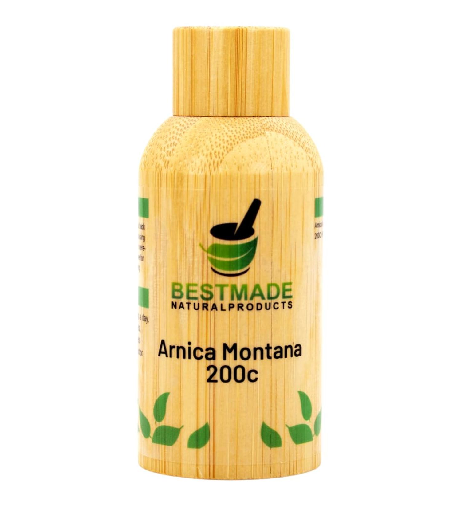 Bestmade Natural Products Turbo Arnica 200C - Comprehensive Arnica Pellets for Muscle Recovery Soreness Relief and Holistic Wellness Support 350 Pellets - Buy Online on GoSupps.com