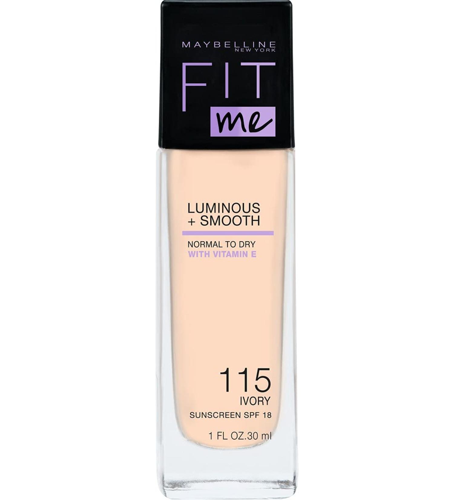 Maybelline Fit Me Foundation 115 - 30ml | Lightweight Matte Coverage - Buy Online on GoSupps.com
