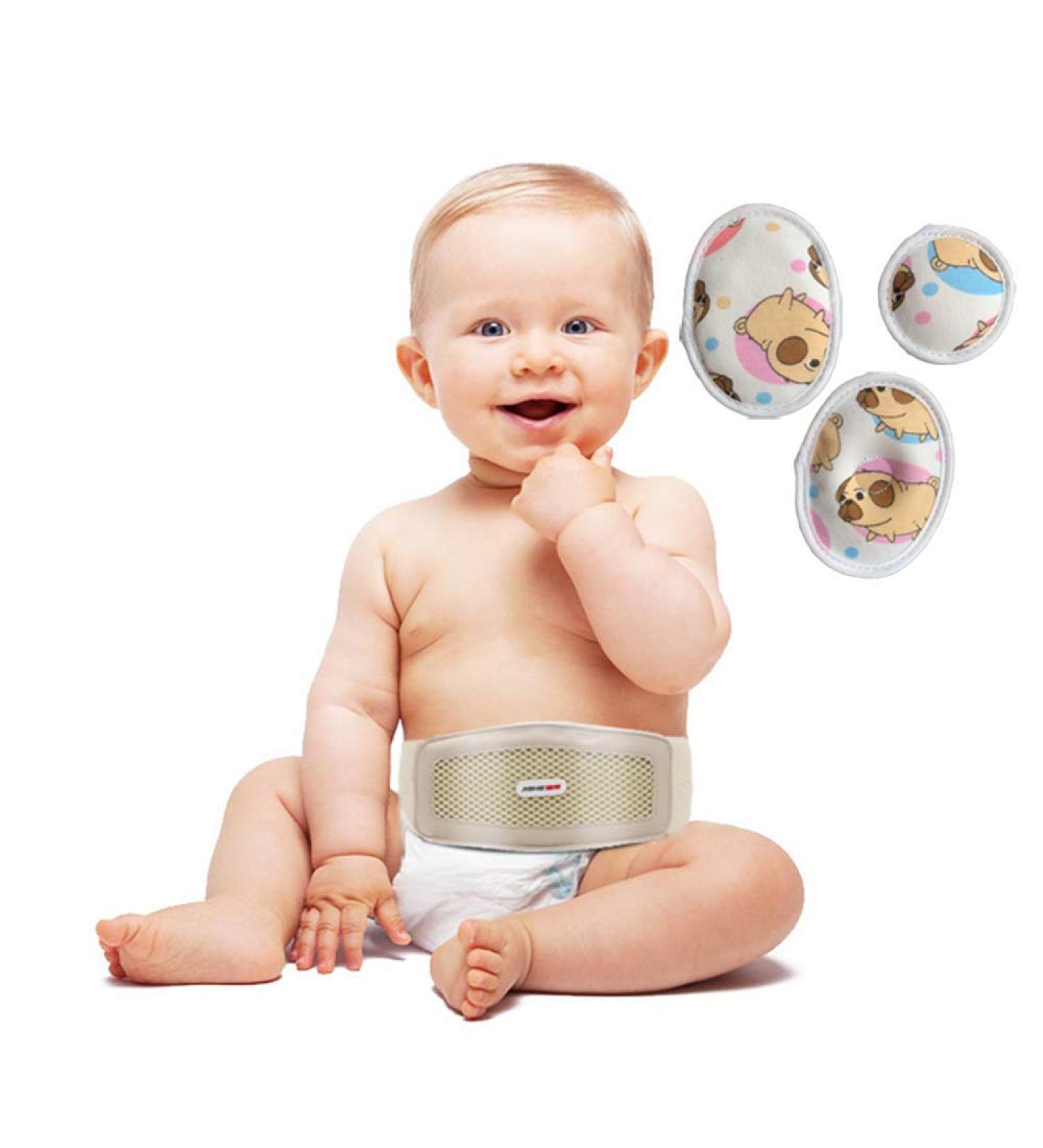 Adjustable Baby Hernia Belt - Umbilical Truss & Navel Band for Newborns Medium - Buy Online on GoSupps.com