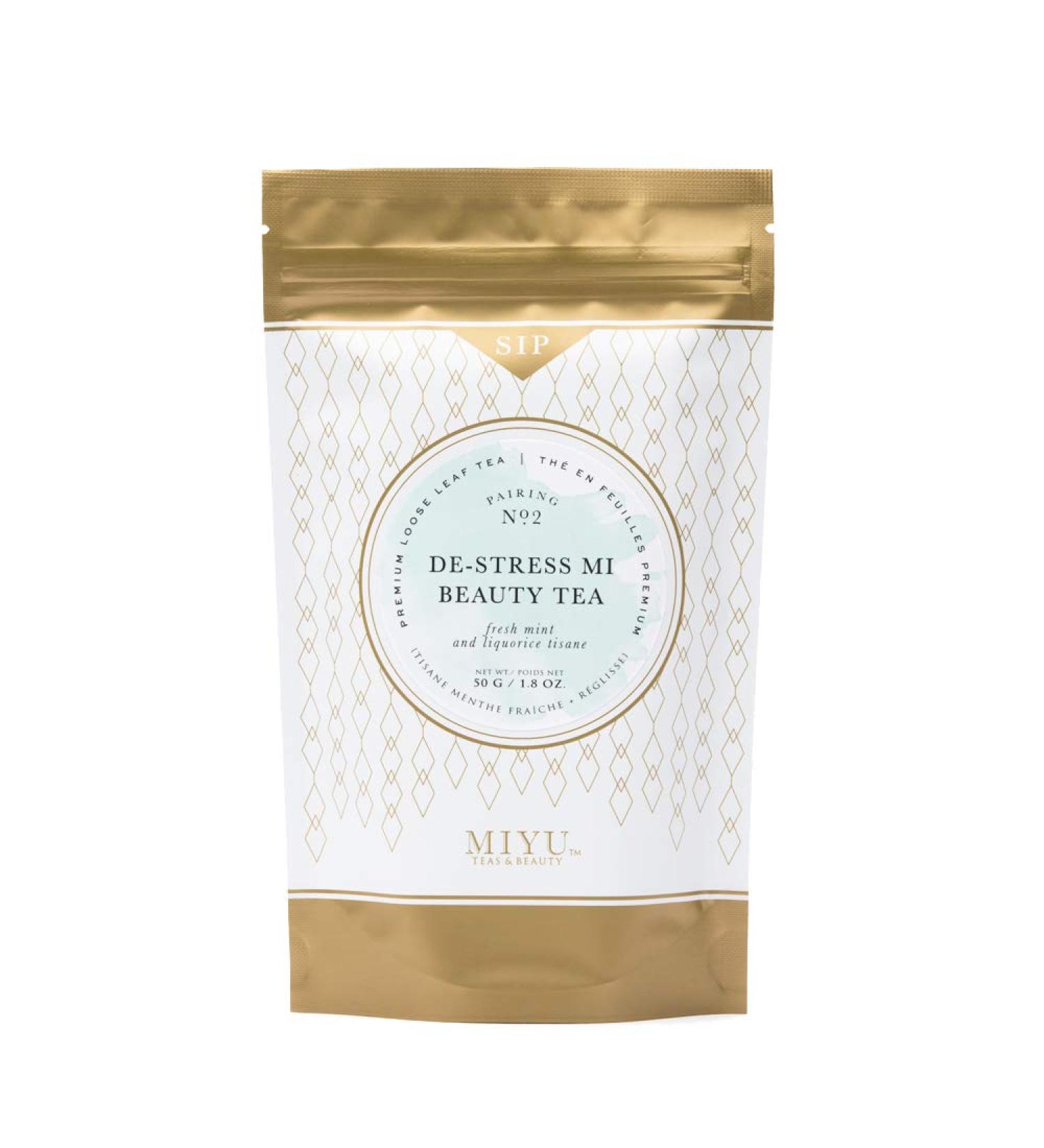 De-Stress MI Beauty Tea Everday Edition EVERYDAY pouch: 50 g / 1.8 oz. - Buy Online on GoSupps.com