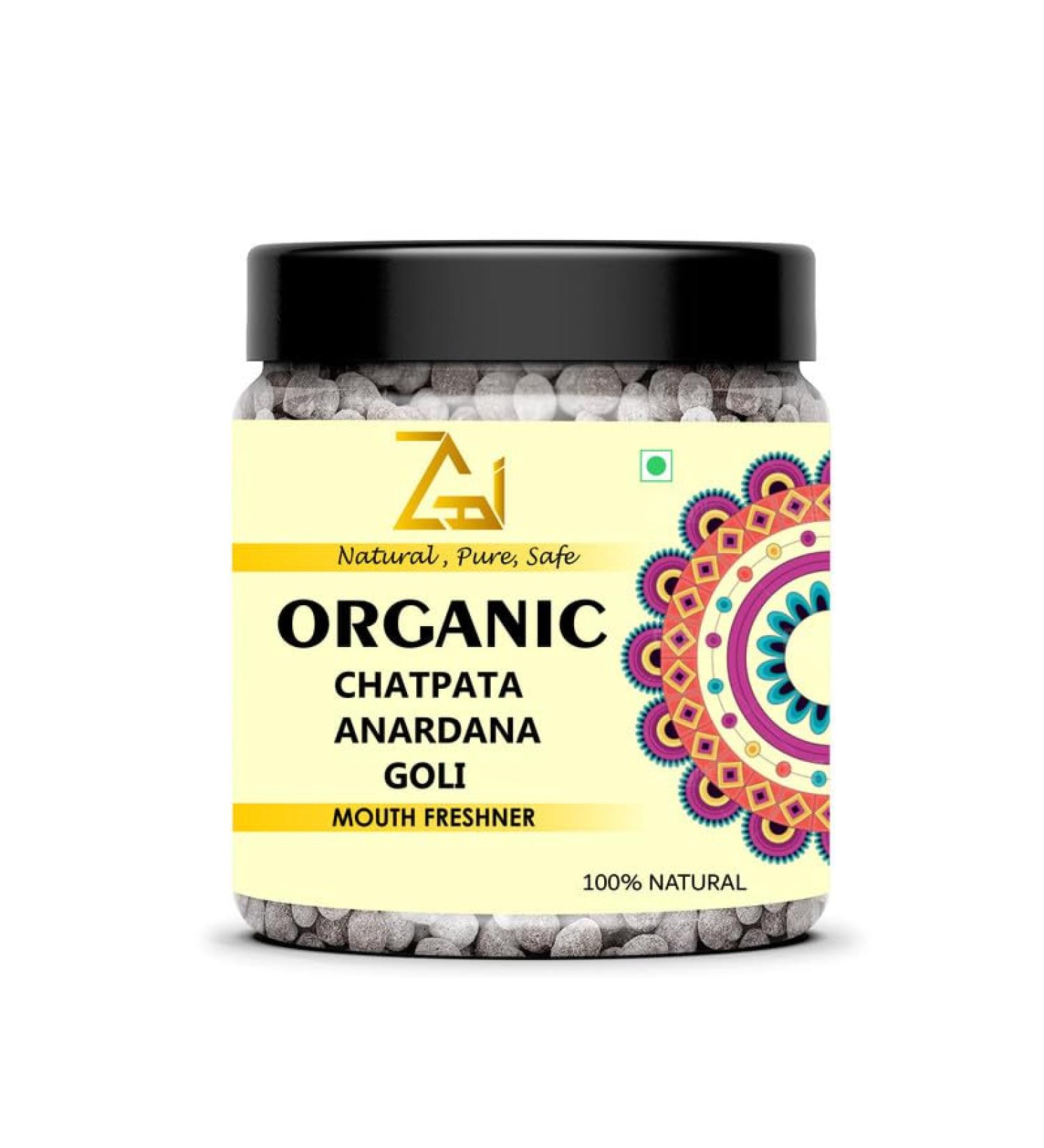 GAGZI Natural Pachak Delicious Anardana Goli churan| Digestive Mouth freshener - 300 GM 300 Gram