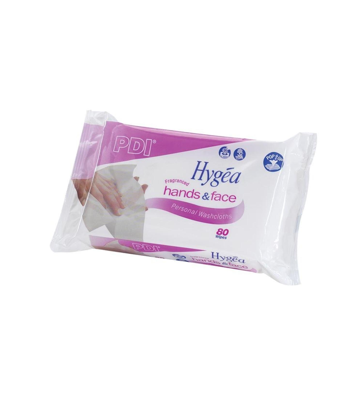 Hygea Hands & Face Wipes (80)