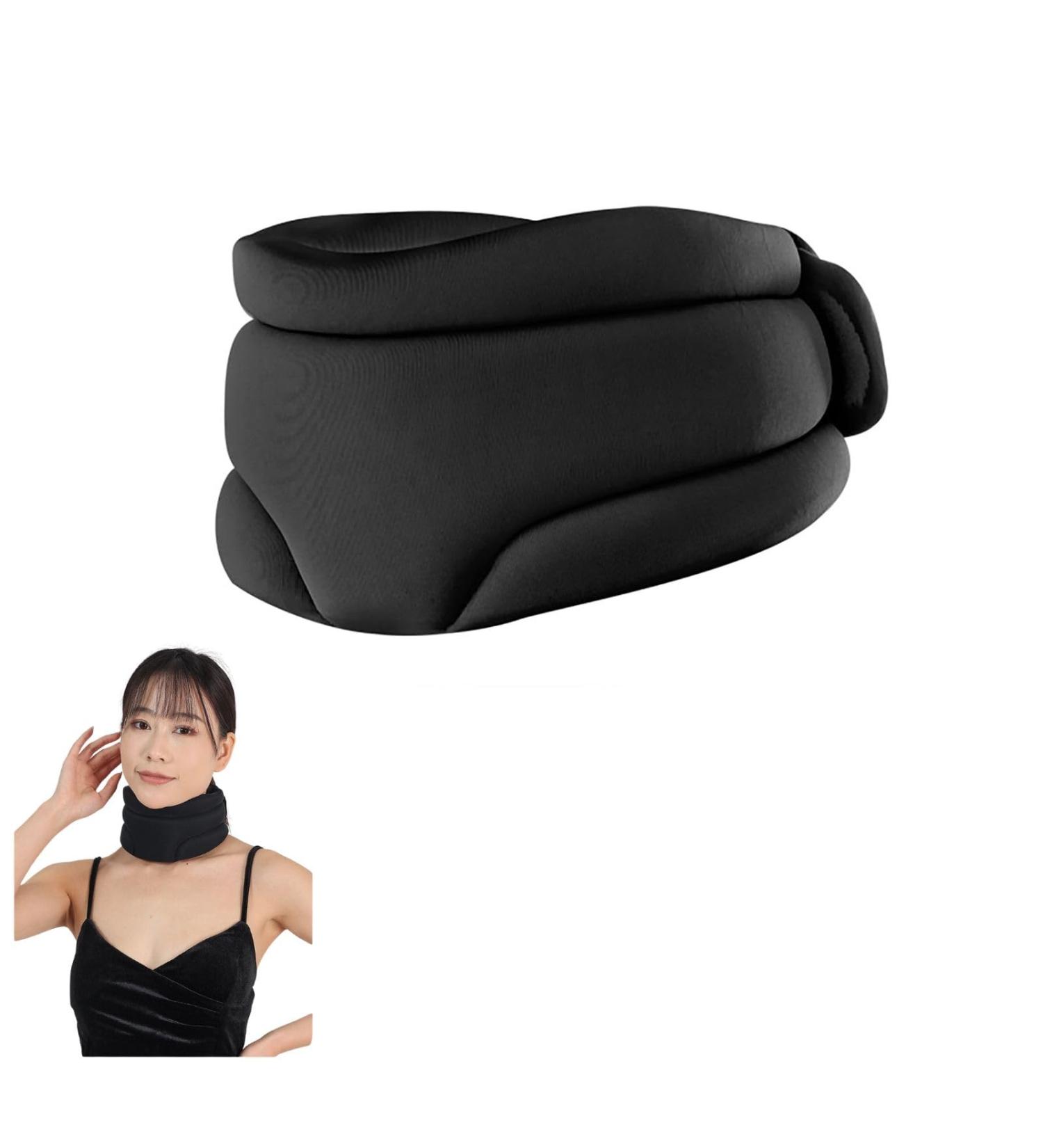 JIAZHOUHB Anti Snoring Sleep Aid - Orthopedic Neck Pillow in Black | Reduce Snoring for Better Sleep - Buy Online on GoSupps.com