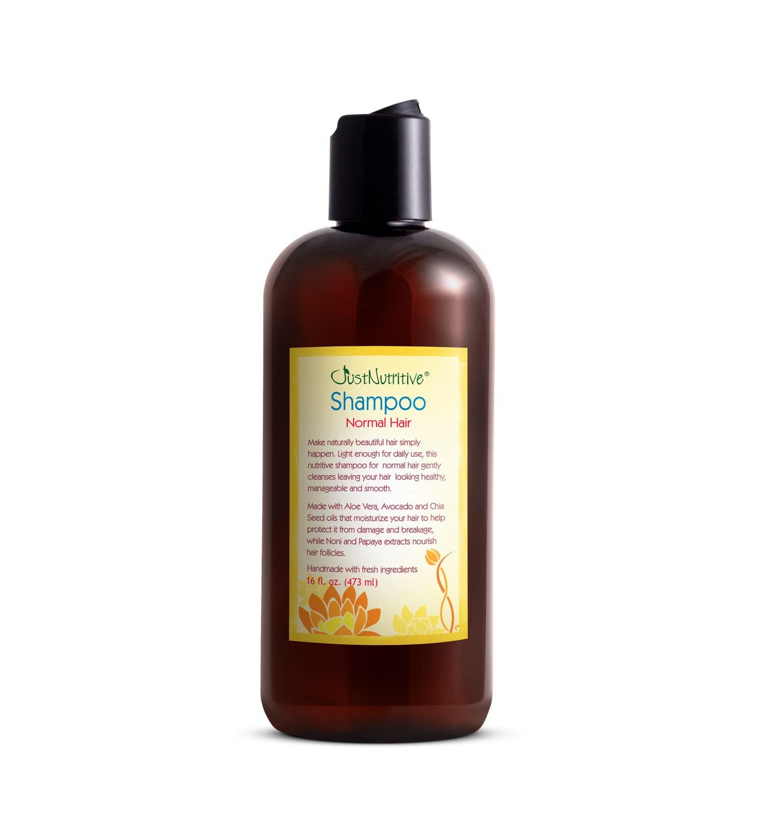 Just Nutritive Normal Hair Shampoo | Best Shampoo for Normal Hair | Fresh & Healthy Hair | International Shipping Available - Buy Online on GoSupps.com