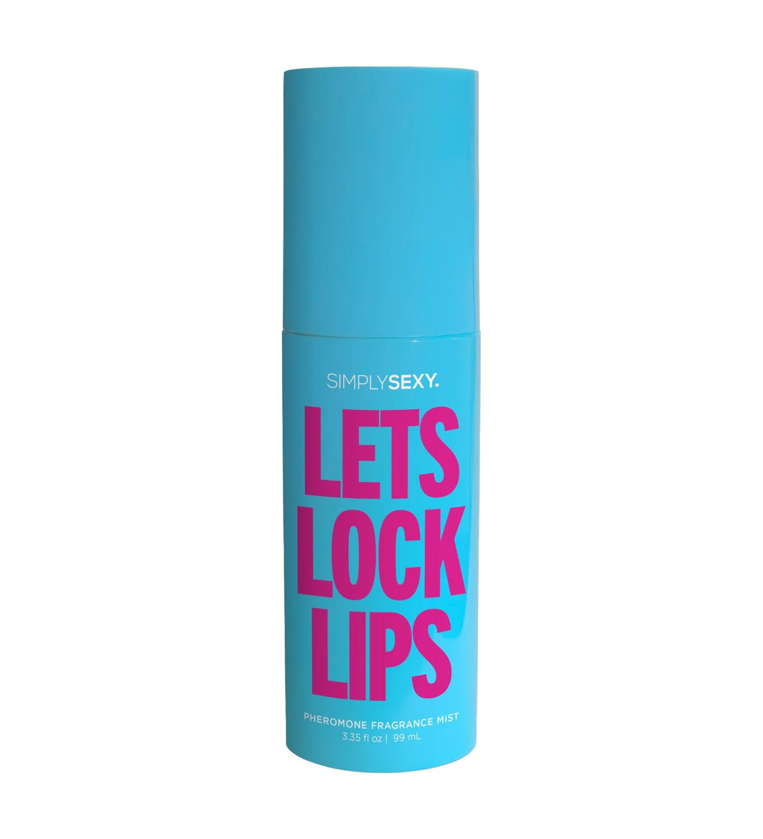 Let's Lock Lips Pheromone Body Mist Perfume - Women Cologne & Fragrances - Body Spray with Notes of Natural Bergamot Lemon Cardamon Mimosa and Violet - 3.35 floz 99 mL - Buy Online on GoSupps.com