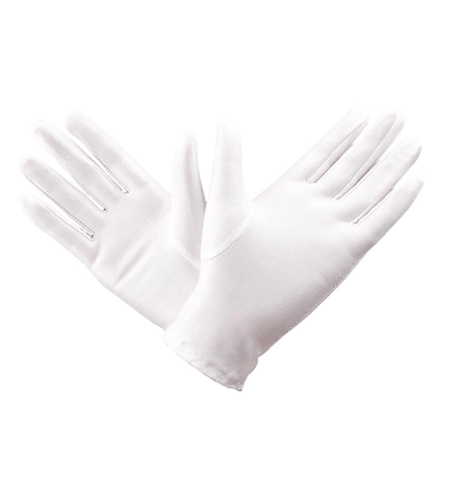 Healeved 3 Pairs for Jewelry Inspection Jewelry Etiquette Cotton Glove Jewelry Inspection Soft Stretchy Protective Formal Wear Work White Hand - Buy Online on GoSupps.com