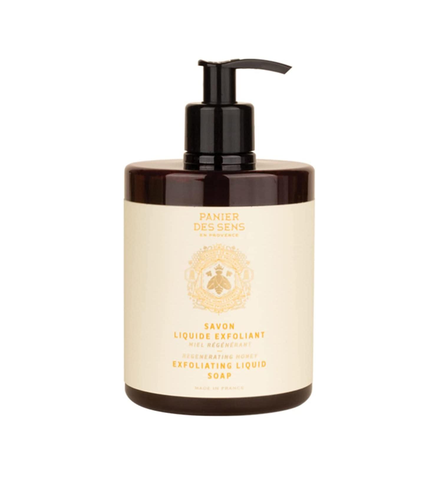 Buy Bread the Sens Marseille Liquid Hand Soap - Honey Peeling Moisturizing Coconut Oil - 500ml Refillable for Bathroom & Kitchen - 96% Natural Ingredients - Buy Online on GoSupps.com