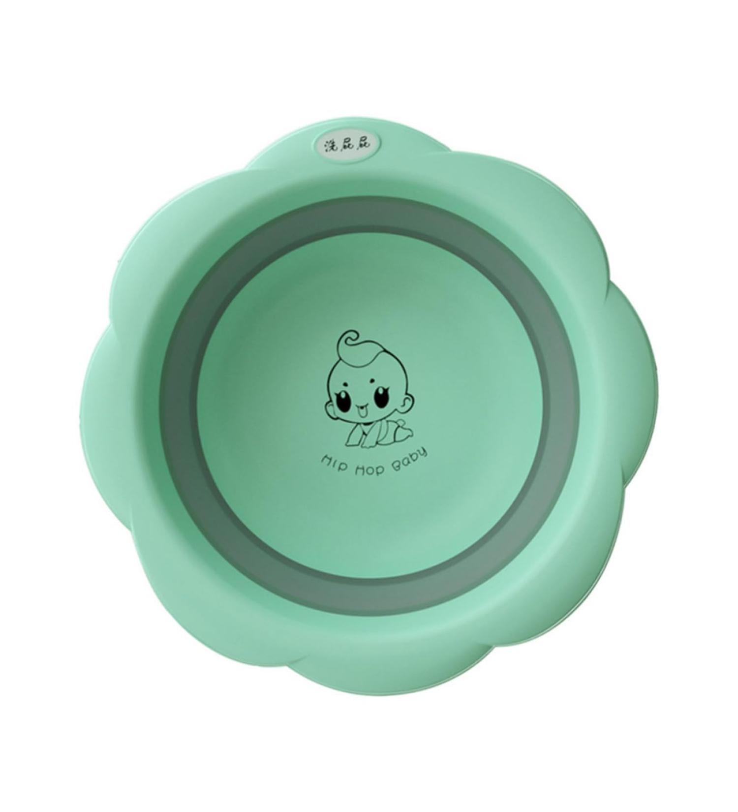 minkissy 1pc Folding Washbasins Washbasin Wash Basin Washing Basins Portable Child 33*33cm Green - Buy Online on GoSupps.com