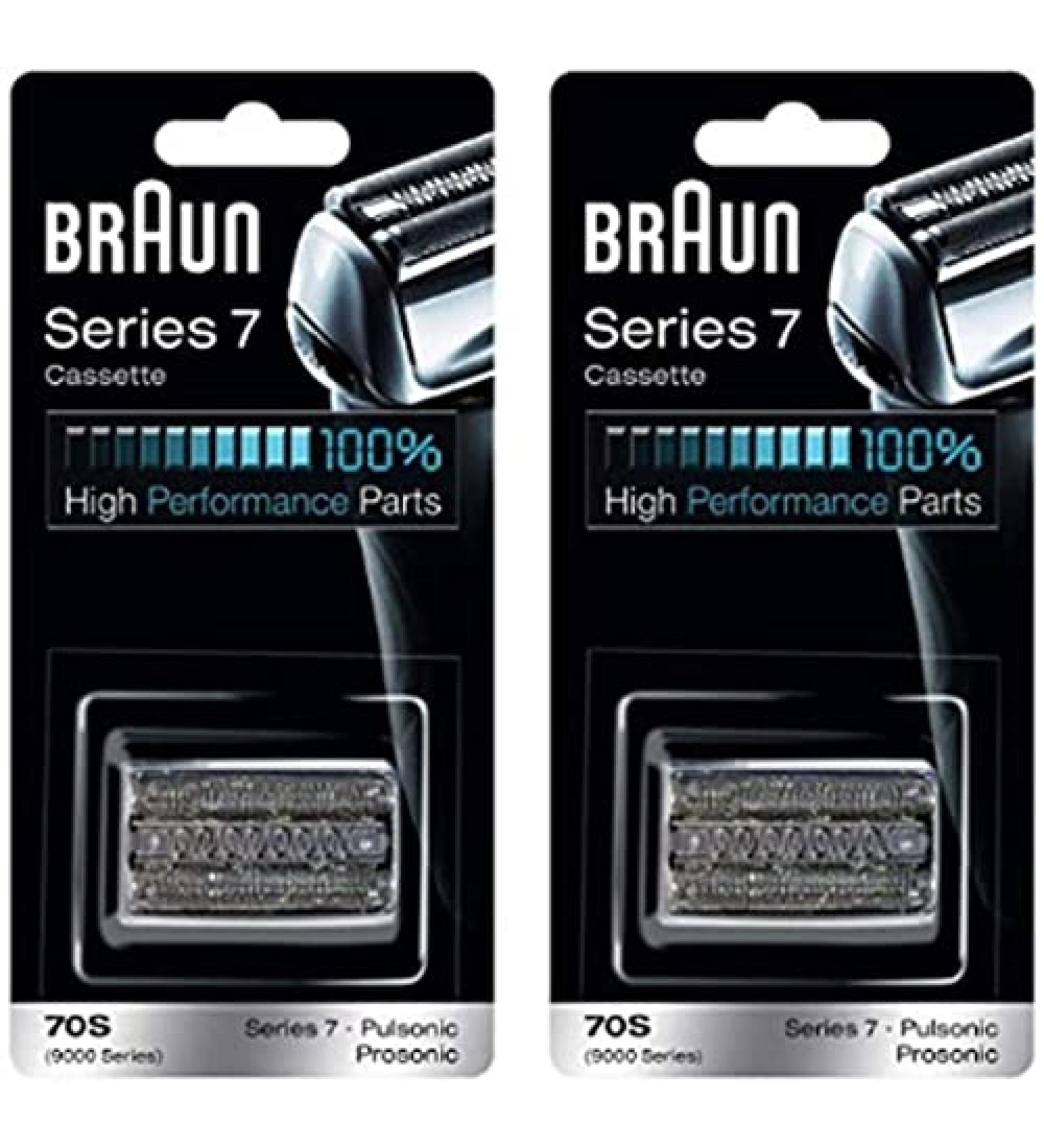 Braun Series 7 Combi 70S Cassette Replacement (2 Refills)
