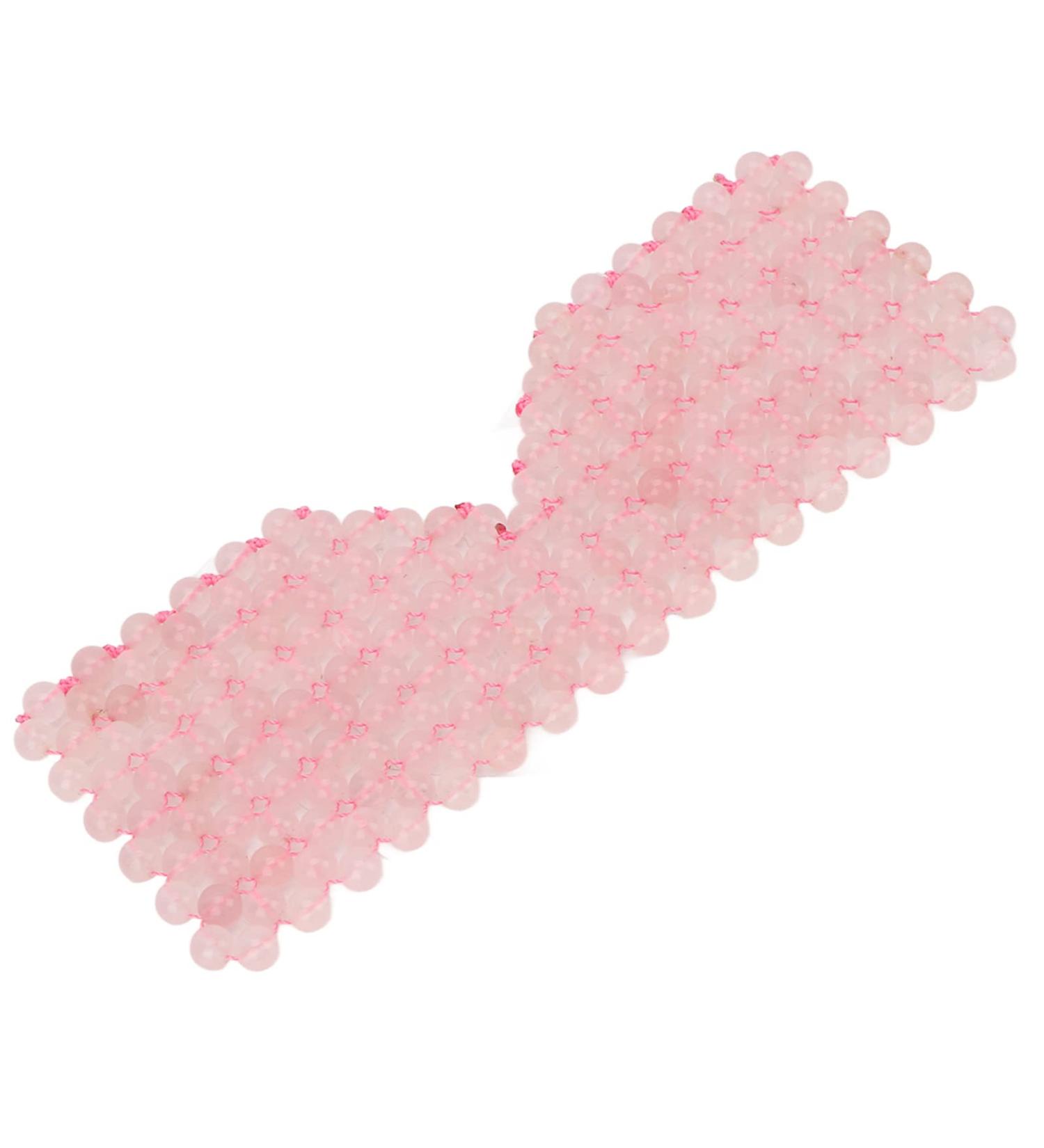 Verdant Touch Jadestone Eye Flap - Cooling Blindfold for Tired Eyes & Dark Circles | Portable Pink Jadestone Relief - Buy Online on GoSupps.com