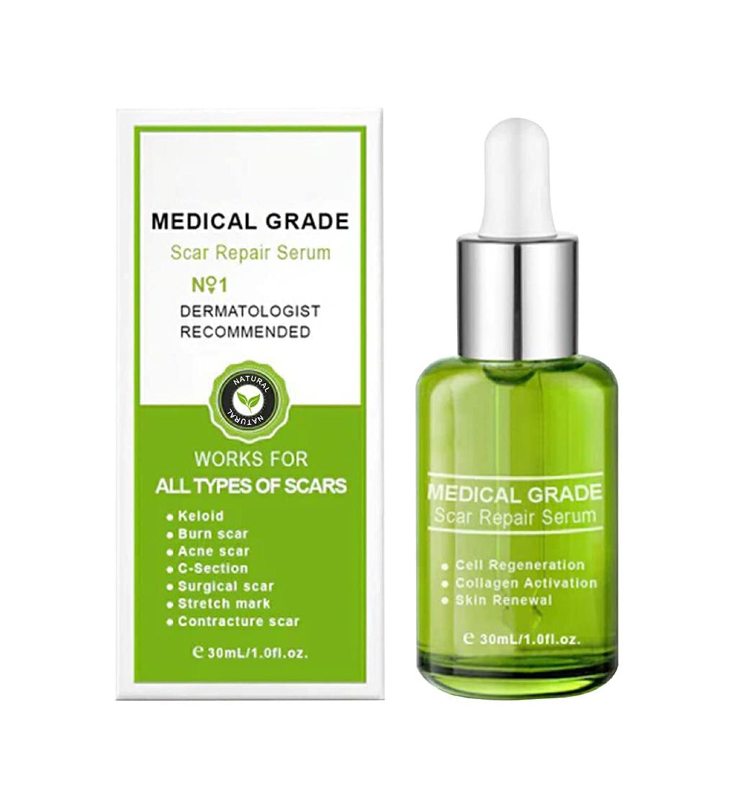 BOKIOESDE Women Hip Chest Stretch Mark Serum Body Burn Scars Serum Girls Skin Care Repair Essence Beauty Supplies - Buy Online on GoSupps.com