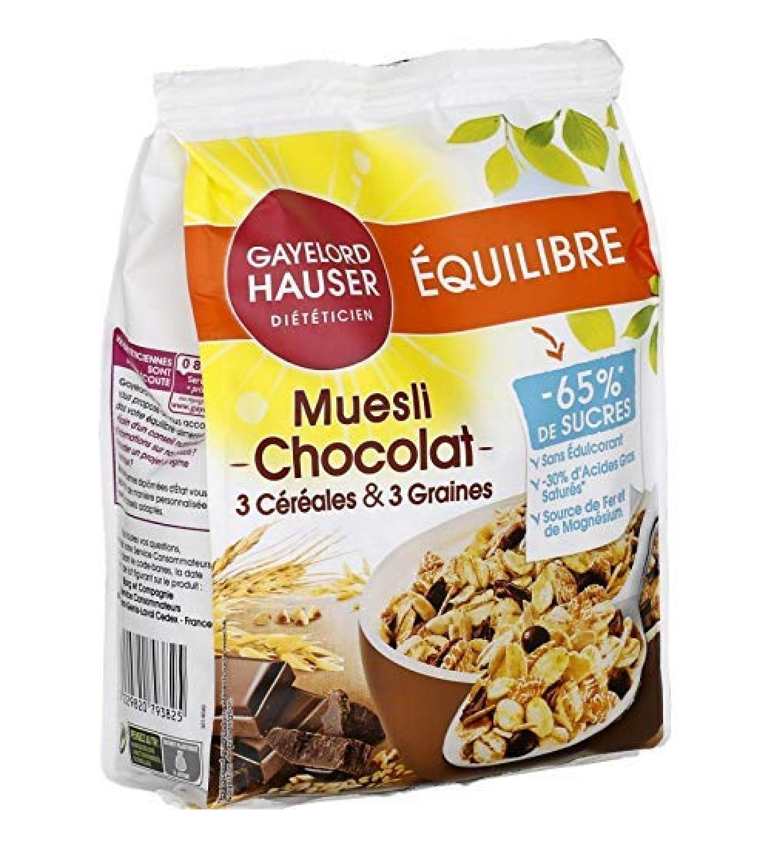 GAYELORD HAUSER - Muesli Vitalit Reduced Sugar 375G - Pack of 3 - best offer - Buy Online on GoSupps.com