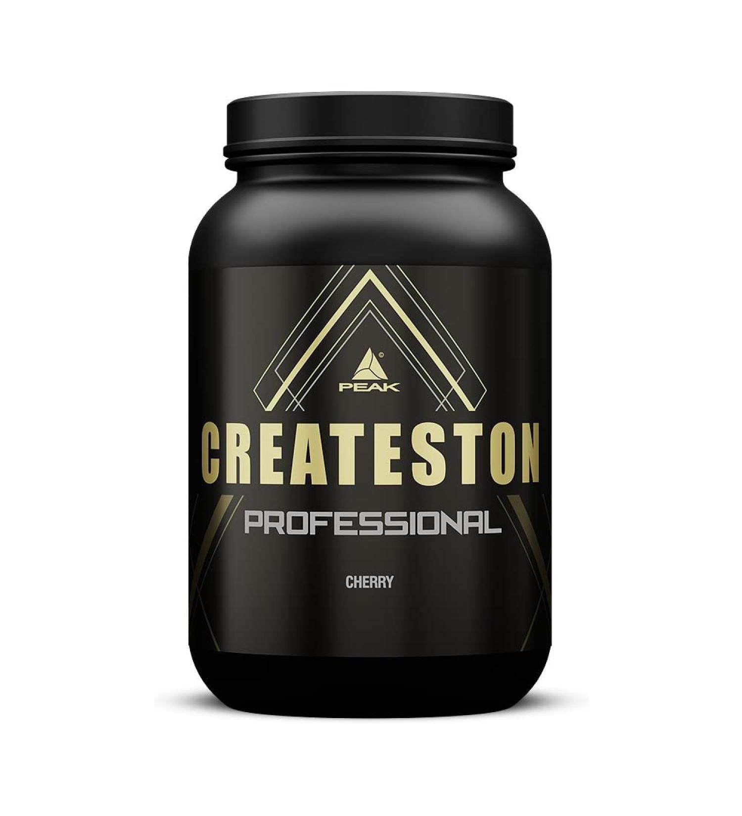 Peak Createston Professional 1575g - Cherry Flavor | All-in-One Post Workout Formula with Whey Protein Carbohydrates & 90+ Key Substrates | International Shipping - Buy Online on GoSupps.com