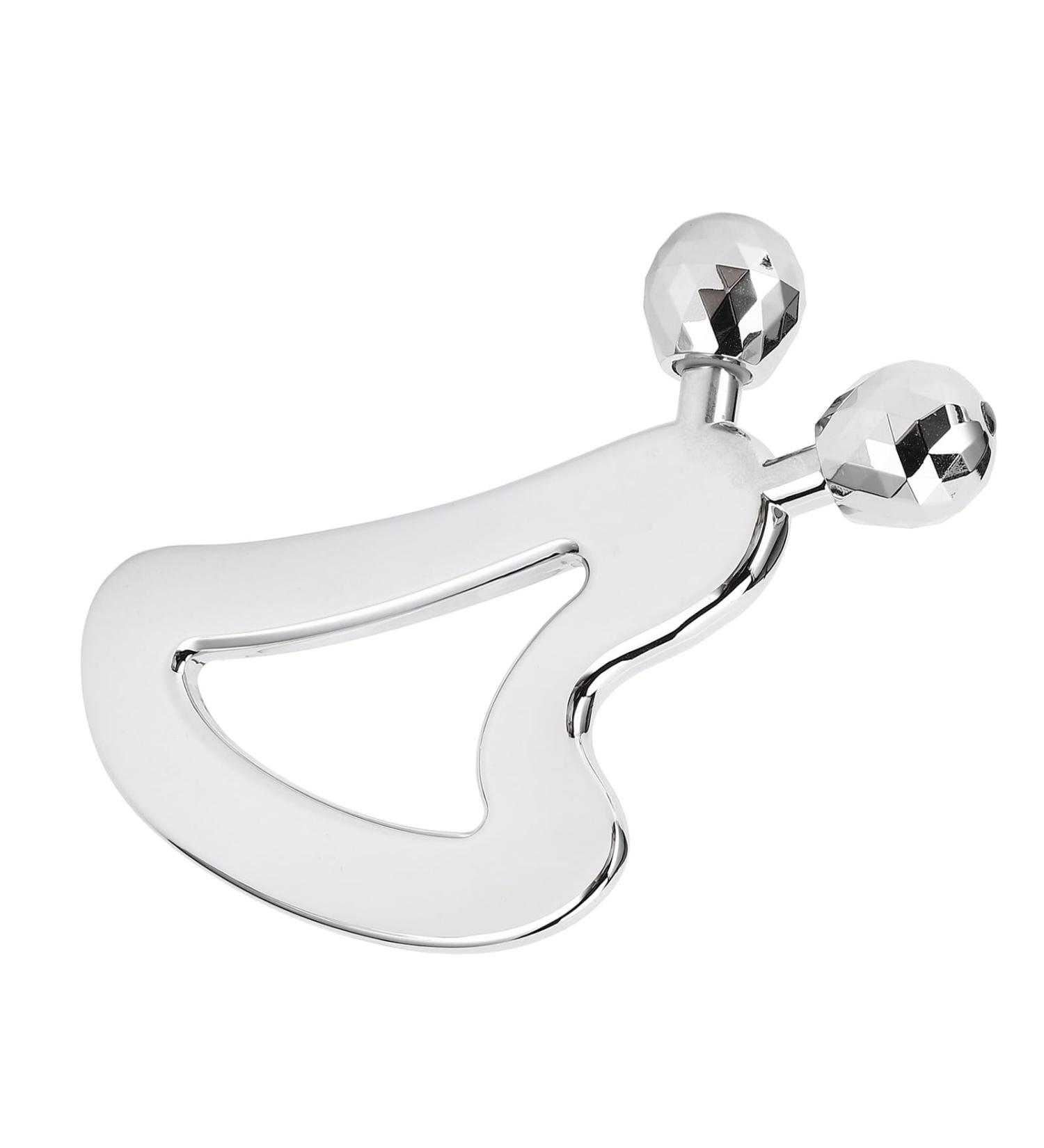 Heart Shape Face Roller Massager Efficient Absorption Lifting Tool for Skin Tightening and Puffiness Reduction - Buy Online on GoSupps.com