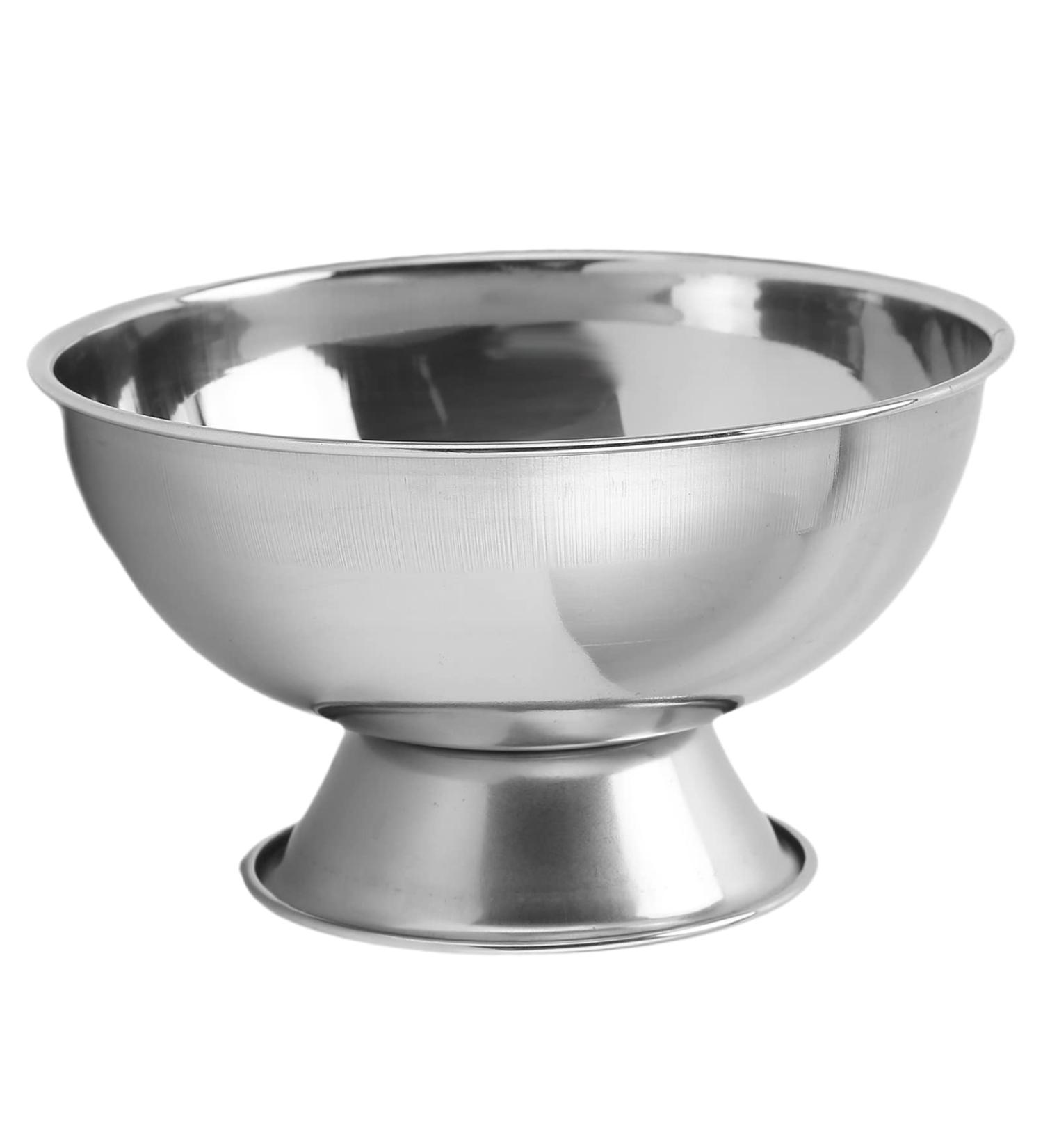 Stainless Steel Shaving Foam Bowl - Large Capacity & Durable Design for Effortless Shaving - Buy Online on GoSupps.com