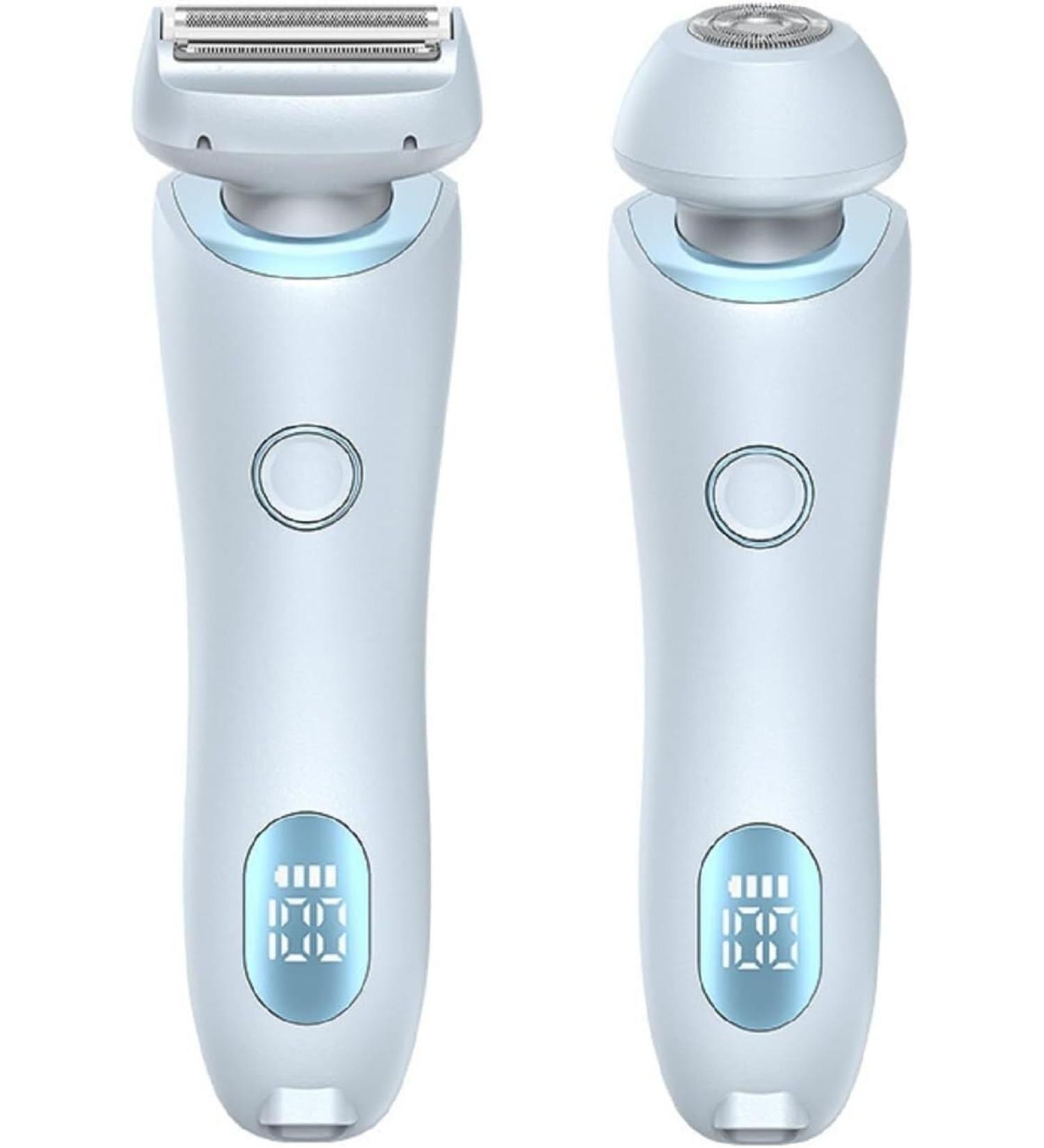 Streamline Your Grooming Routine with Silky Glide Pro - The Ultimate Electric Shaver and Trimmer for Face Legs and Armpits(Blue) - Buy Online on GoSupps.com