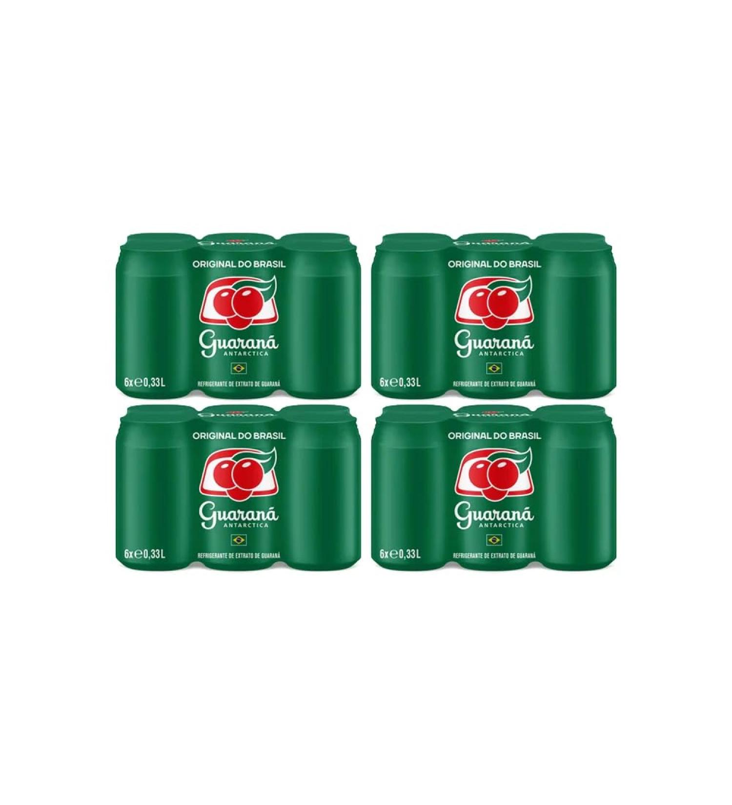 Guarana Antarctica in can 24 x 0.33 liters
