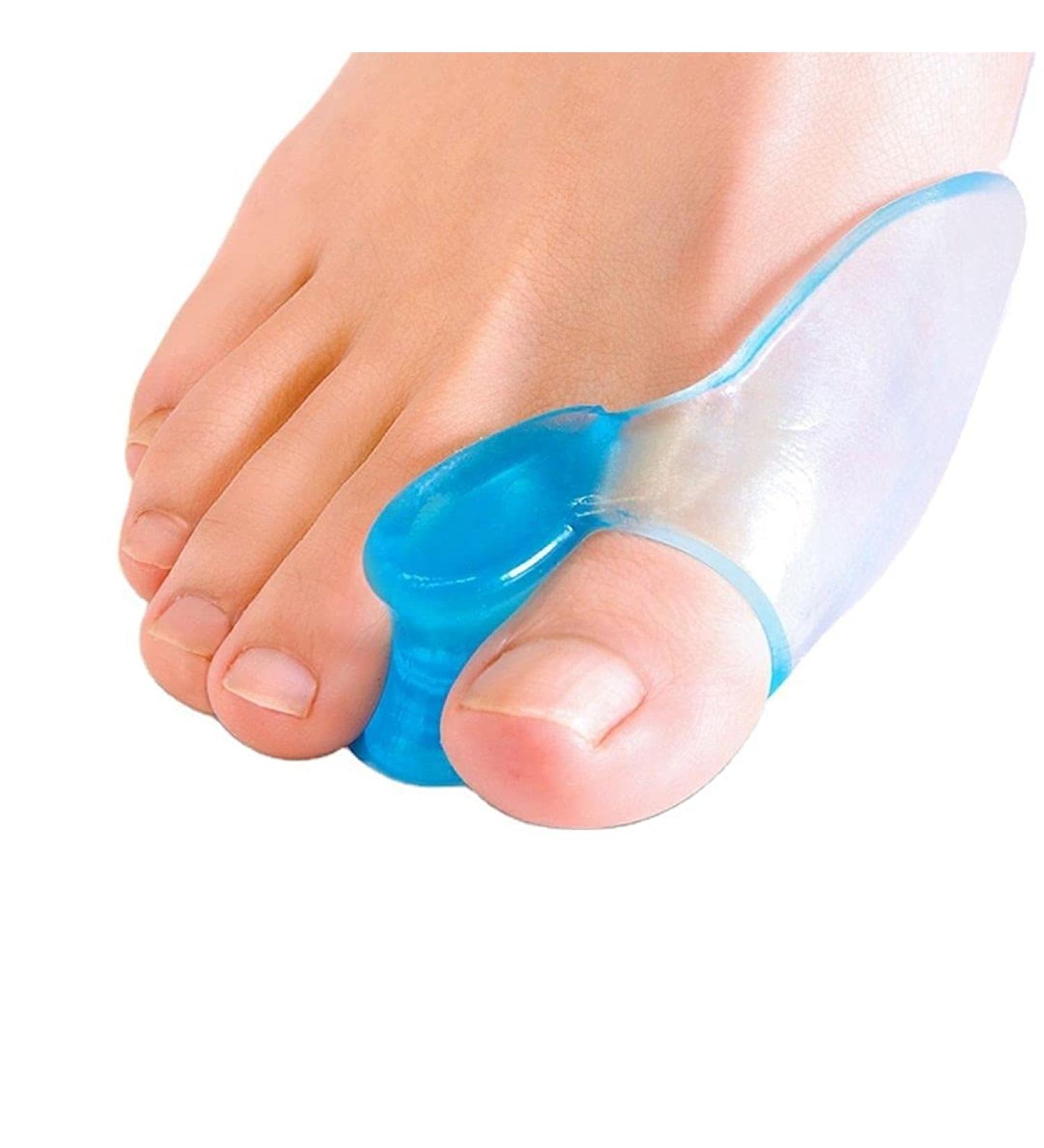 GsT Big Toe Separator - Set of 2 Pairs | Toe Spacers for Toe Alignment and Pain Relief - Buy Online on GoSupps.com