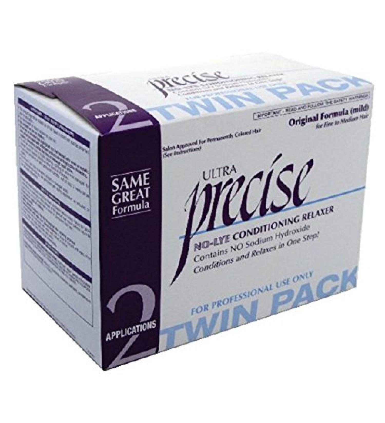 Softsheen Carson Precise No-Lye Original Relaxer Twin Pack - Smooth & Straight Hair - Buy Online on GoSupps.com